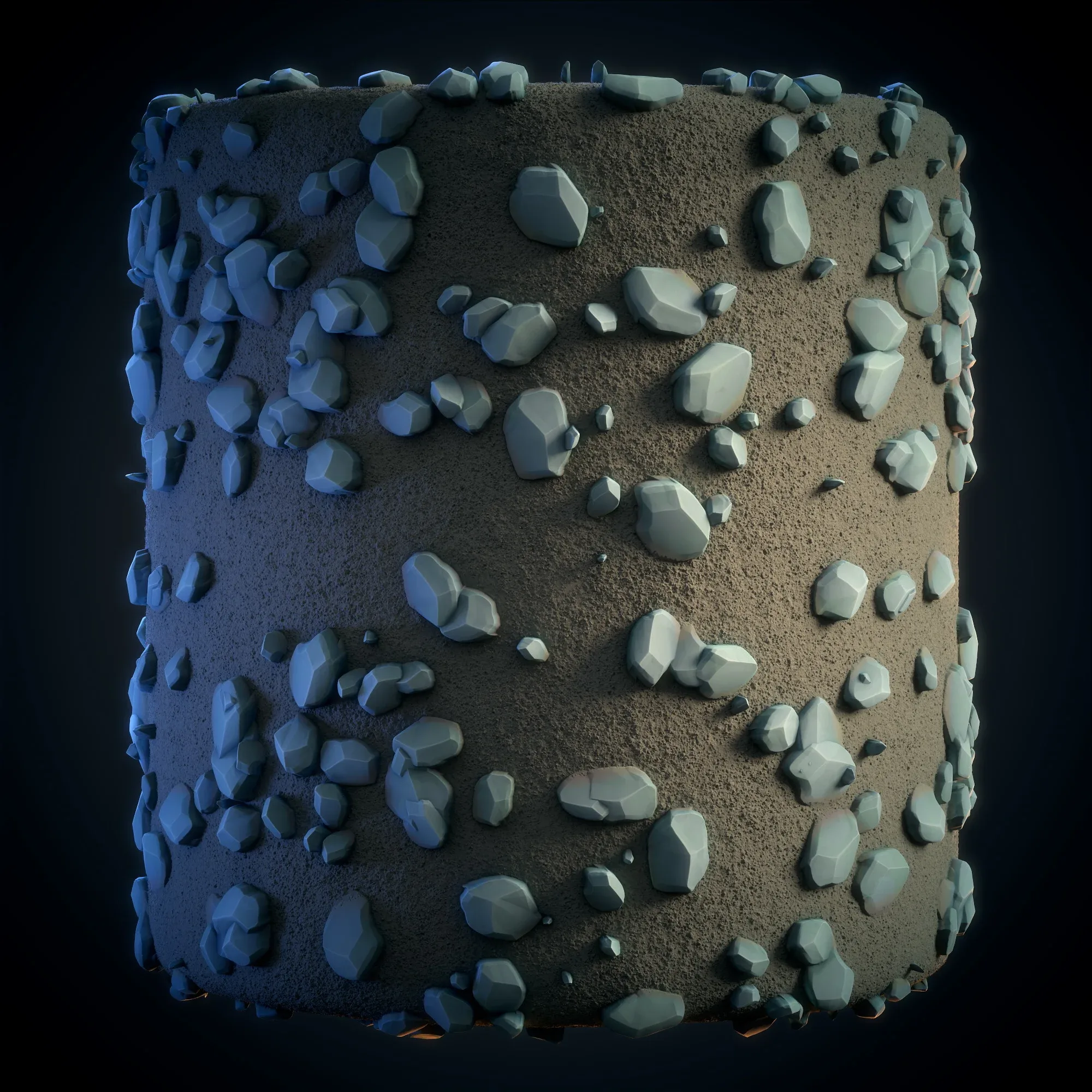 Grass and Rock (Anime Stylized) - VOL 04 - SBS & SBsar & Maps