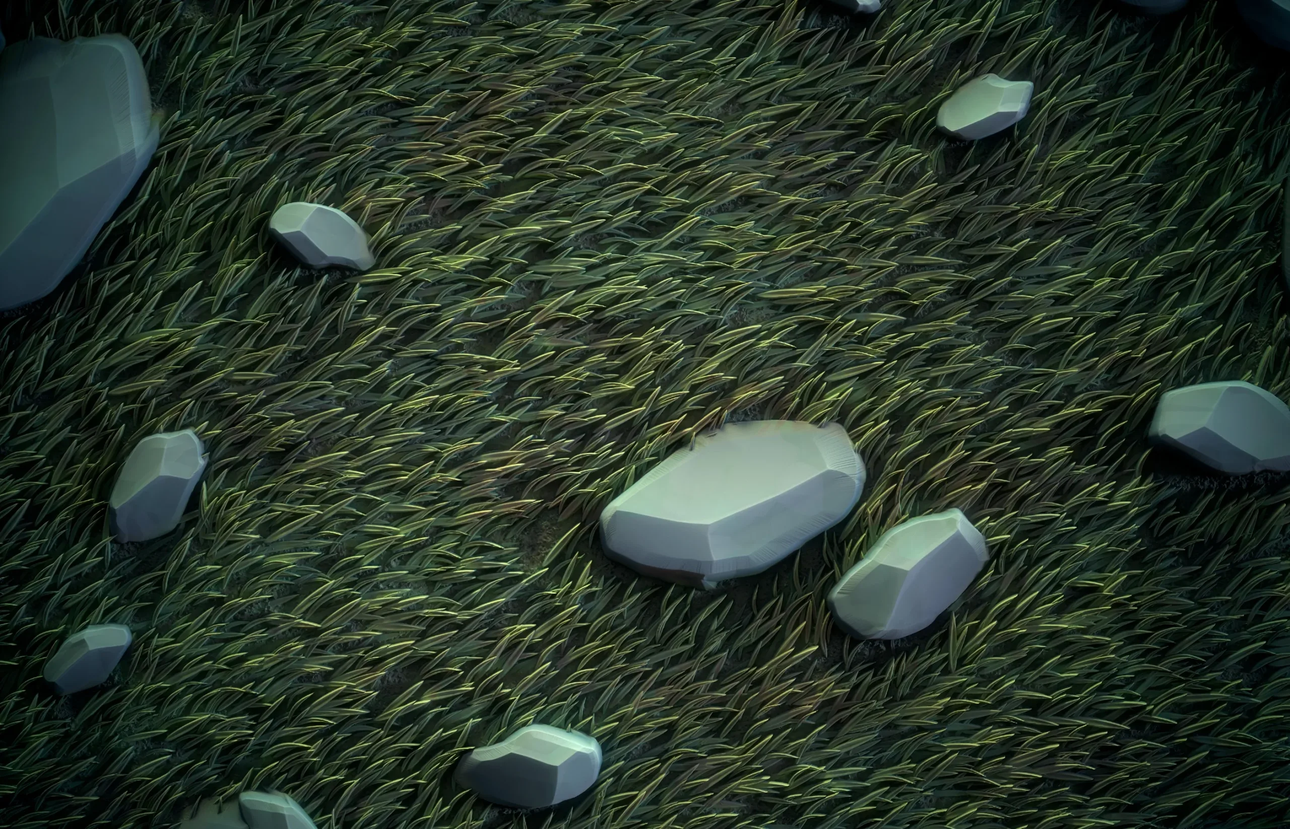 Grass and Rock (Anime Stylized) - VOL 04 - SBS & SBsar & Maps