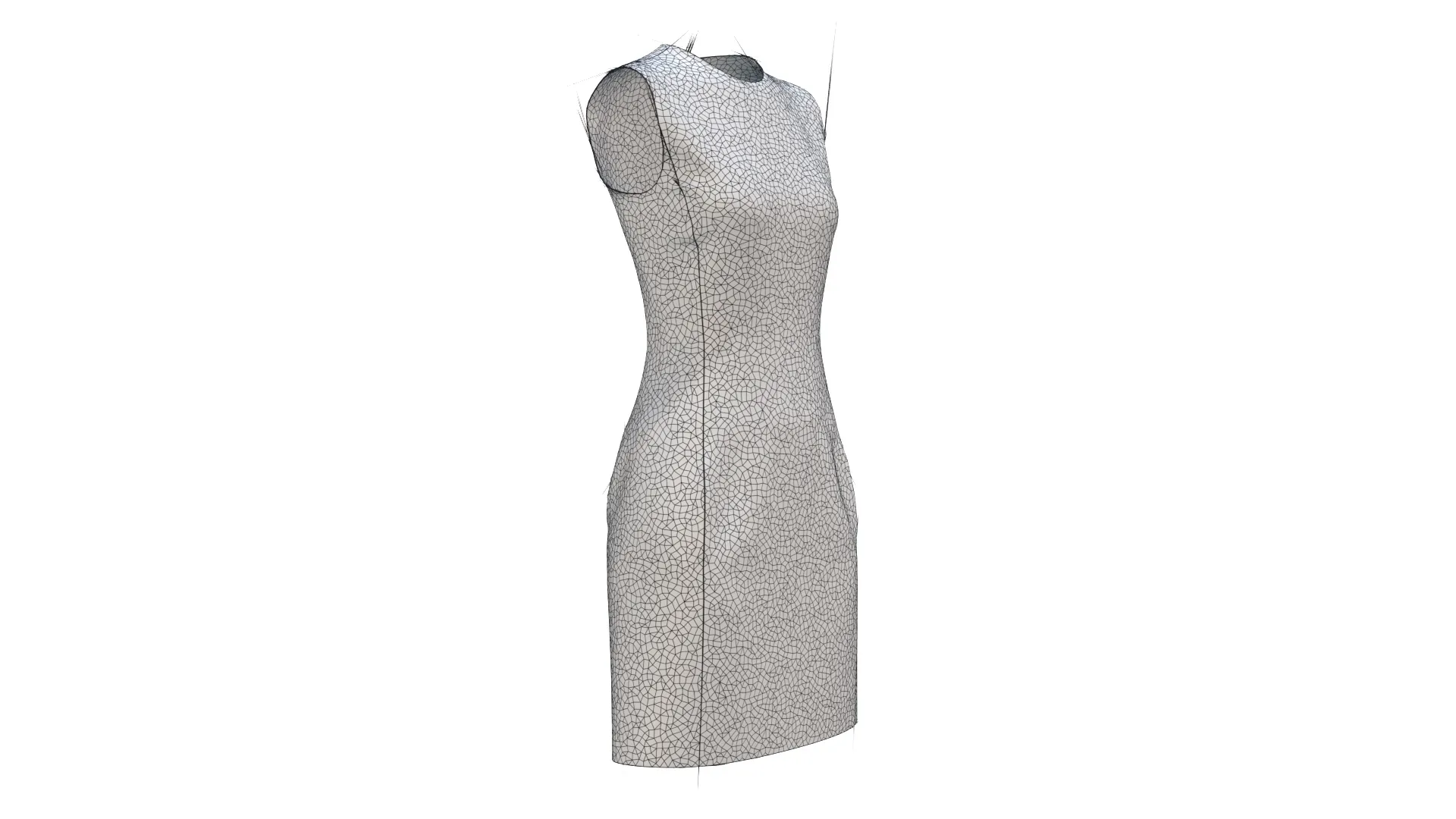 Sheath Dress 3D Model