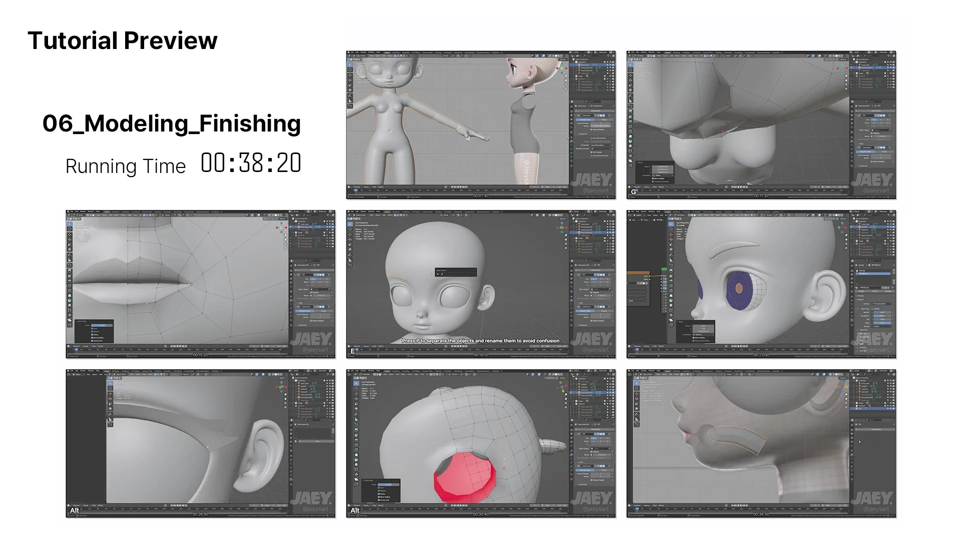 Blender Character Modeling Tutorial
