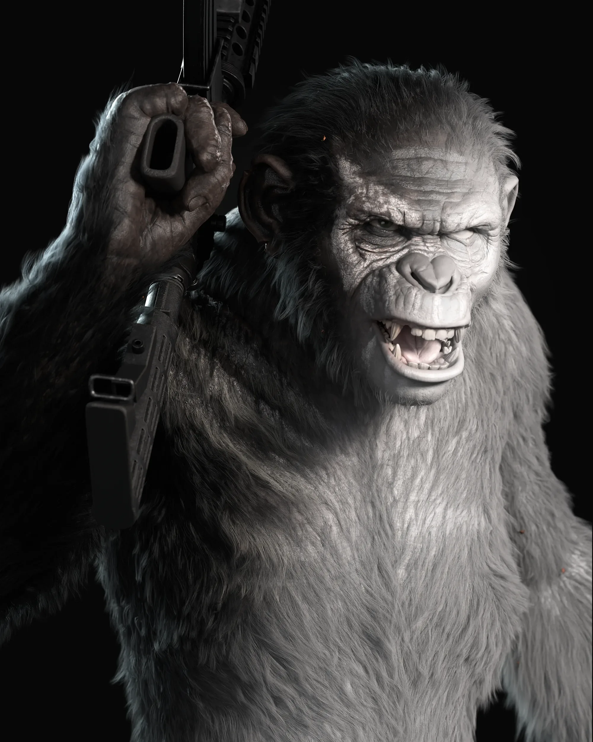 Realistic 3D Character Creation