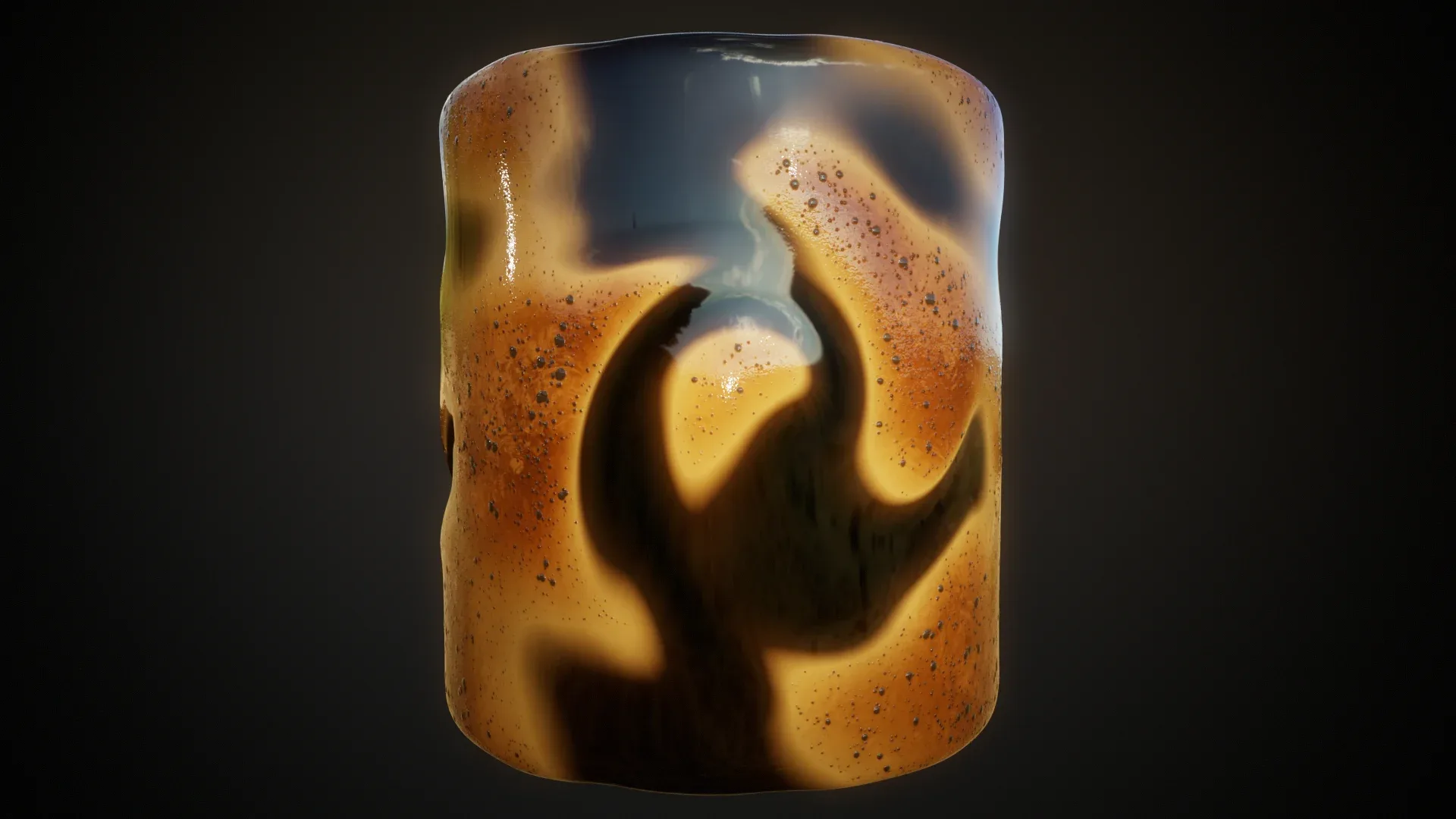 Coffee customizable PBR material textures