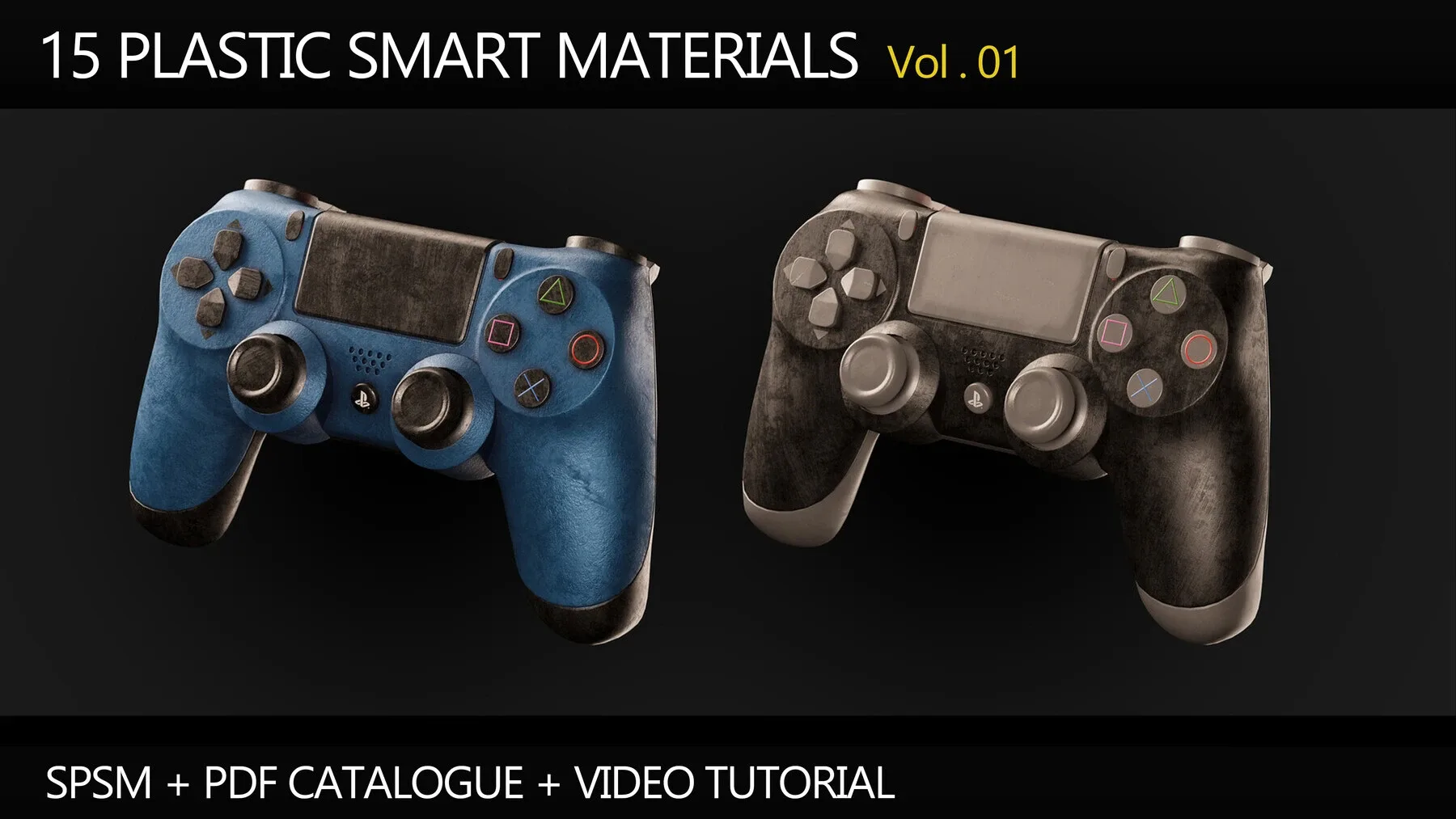 15 Plastic Smart Materials (Vol.1) + Video Tutorial