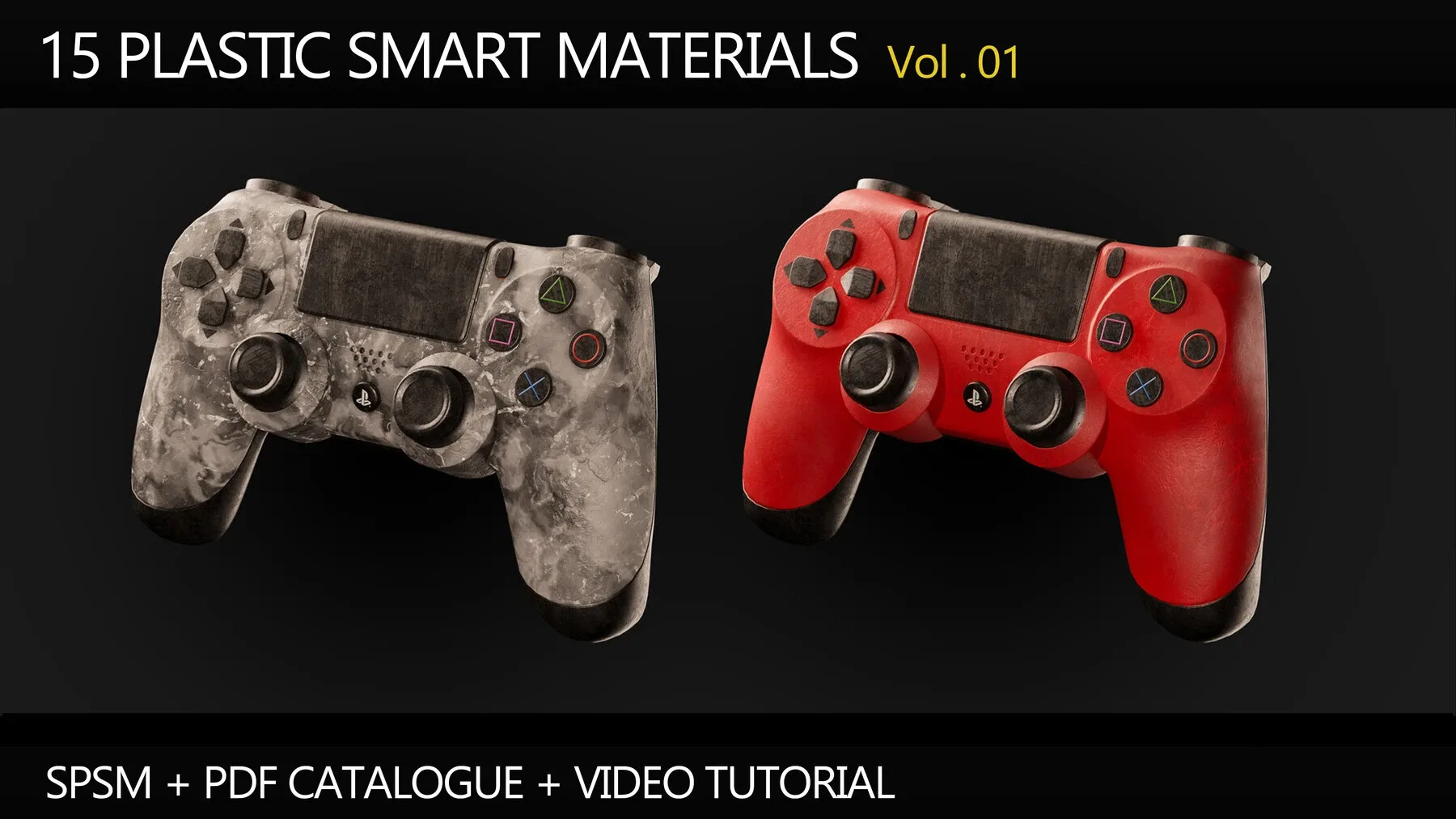 15 Plastic Smart Materials (Vol.1) + Video Tutorial
