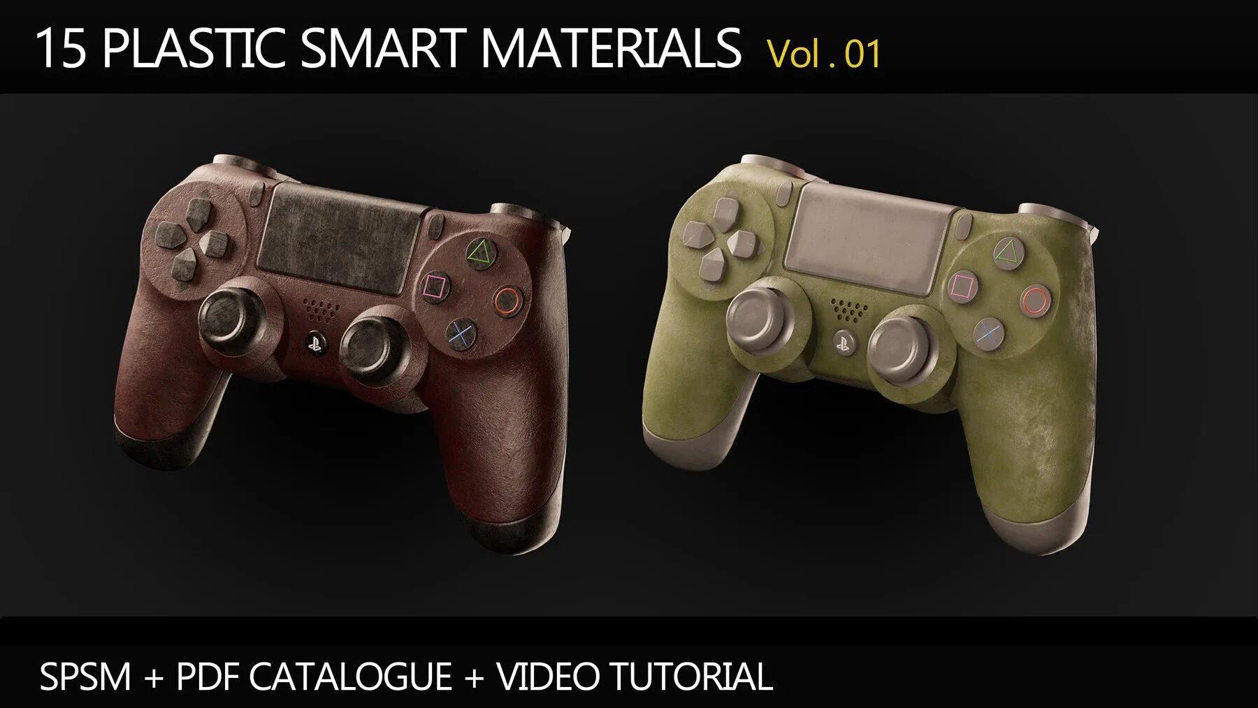 15 Plastic Smart Materials (Vol.1) + Video Tutorial