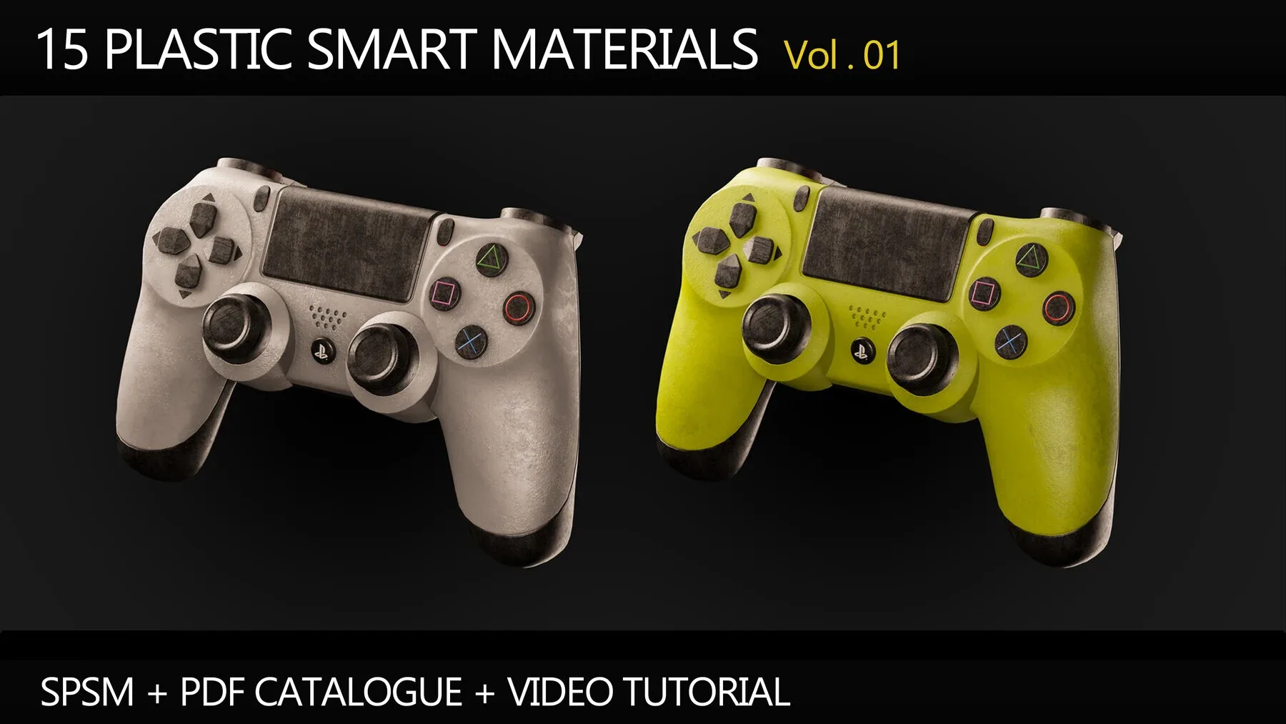 15 Plastic Smart Materials (Vol.1) + Video Tutorial