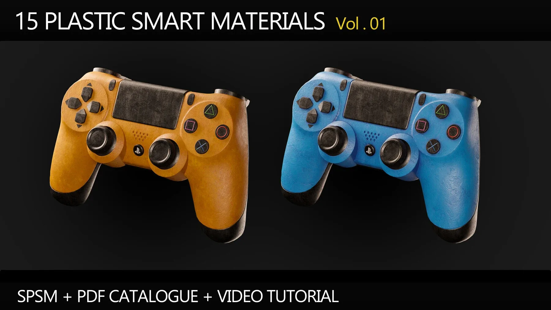 15 Plastic Smart Materials (Vol.1) + Video Tutorial