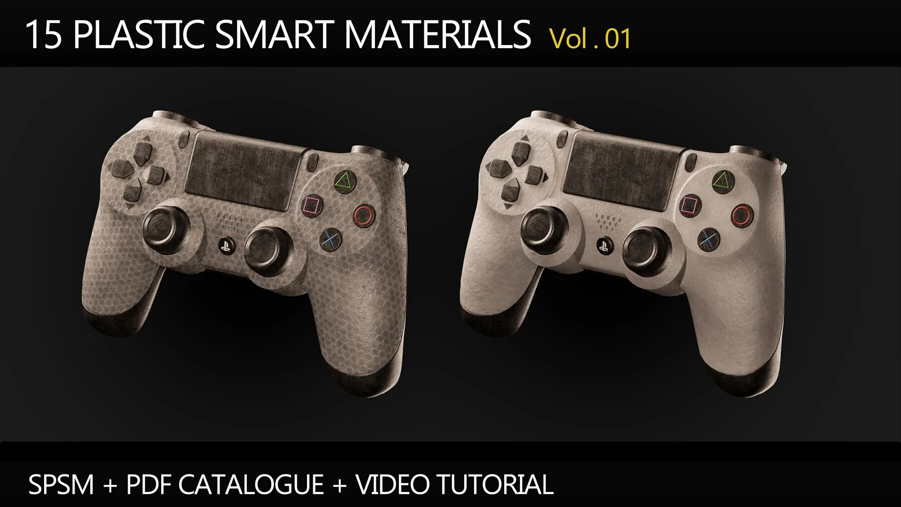 15 Plastic Smart Materials (Vol.1) + Video Tutorial