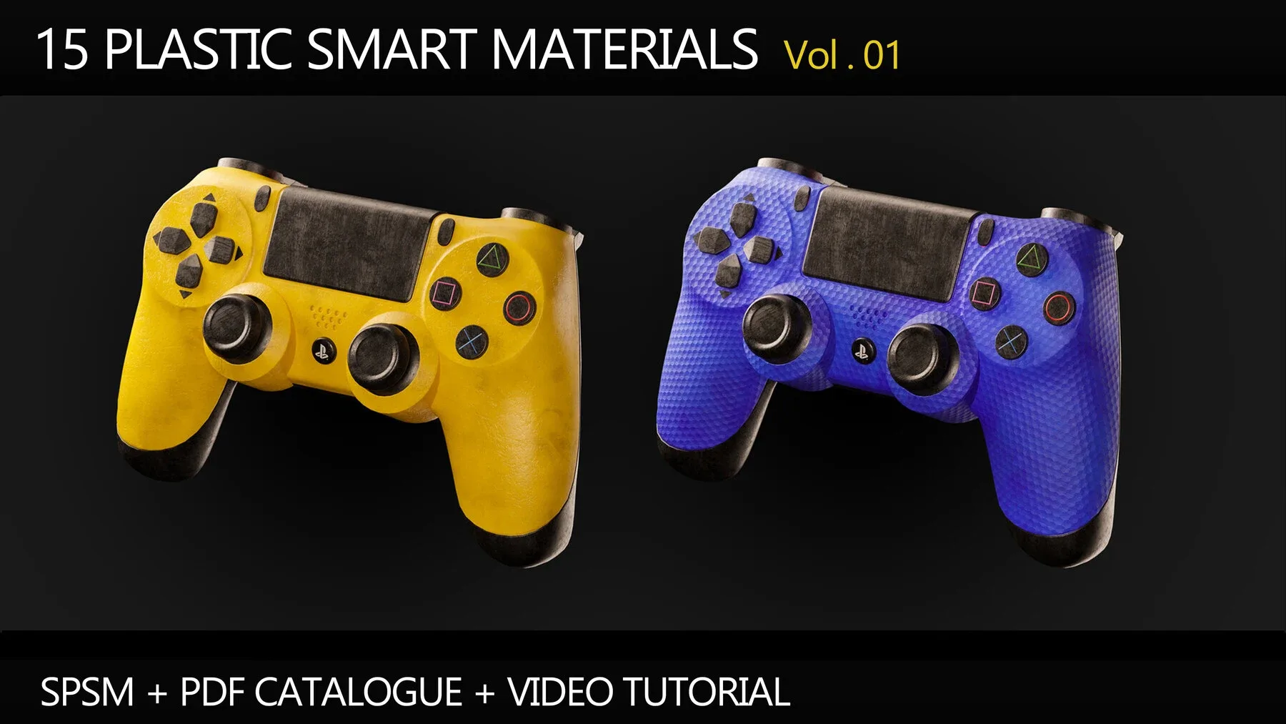 15 Plastic Smart Materials (Vol.1) + Video Tutorial