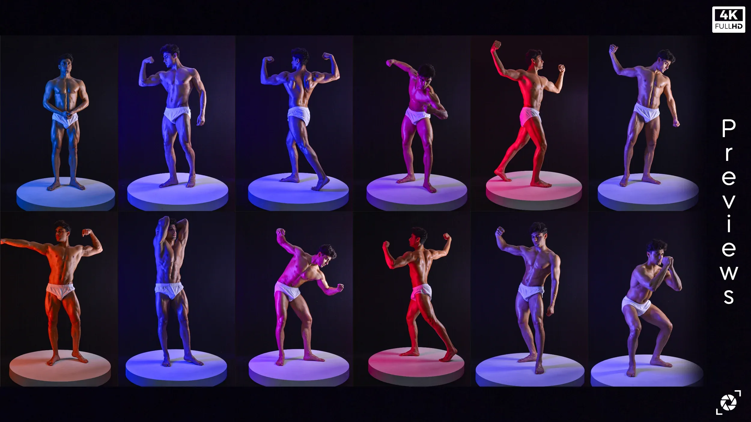 +550 Light Of Muscle References Pictures - Vol 02