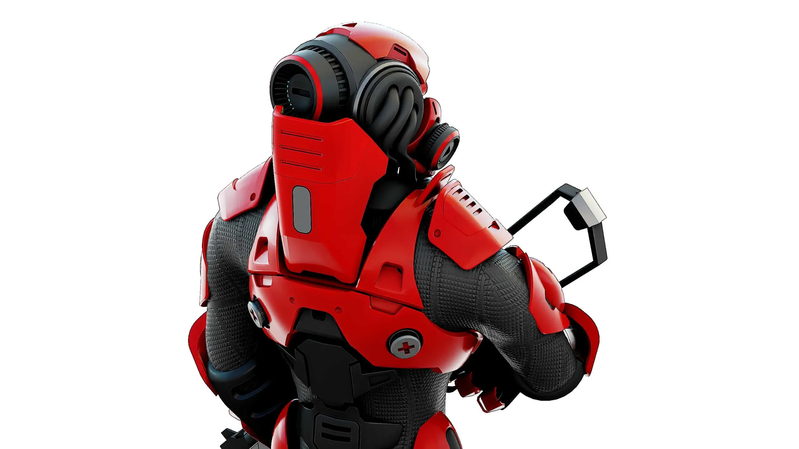 CYBORG SOLDIER RX-900  Auto-Rig Pro Rigged For Mixamo, Unreal Engine, Unity