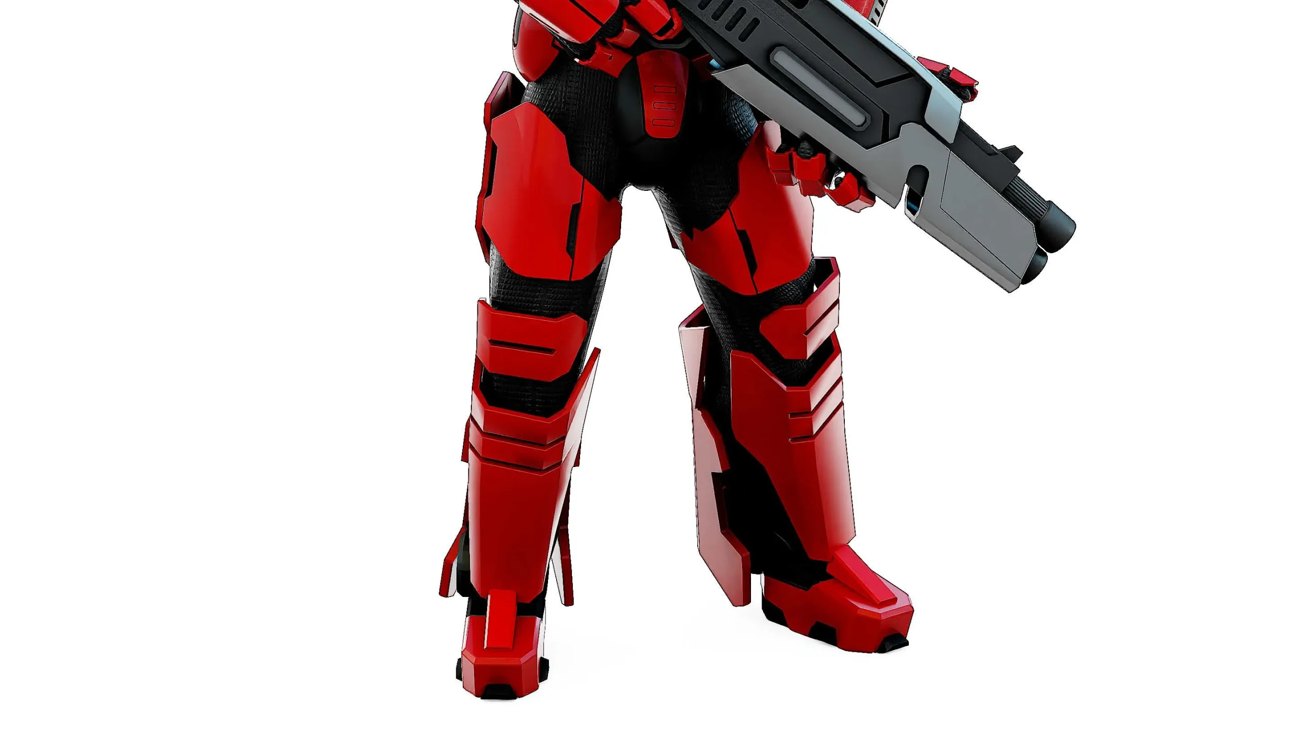 CYBORG SOLDIER RX-900  Auto-Rig Pro Rigged For Mixamo, Unreal Engine, Unity
