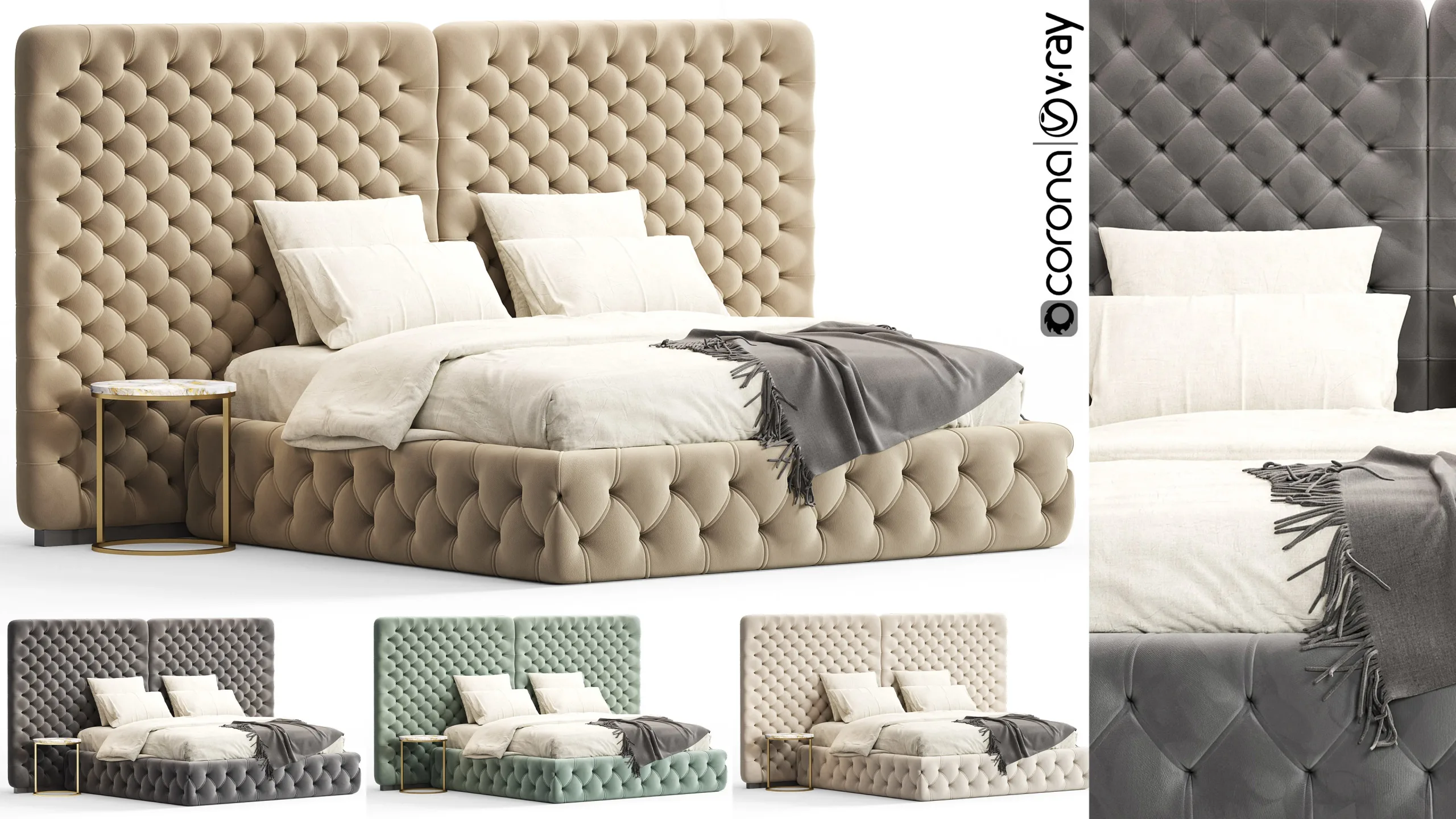Furniture Essentials - Interior Models collection - 3Ds max - Corona - V-ray