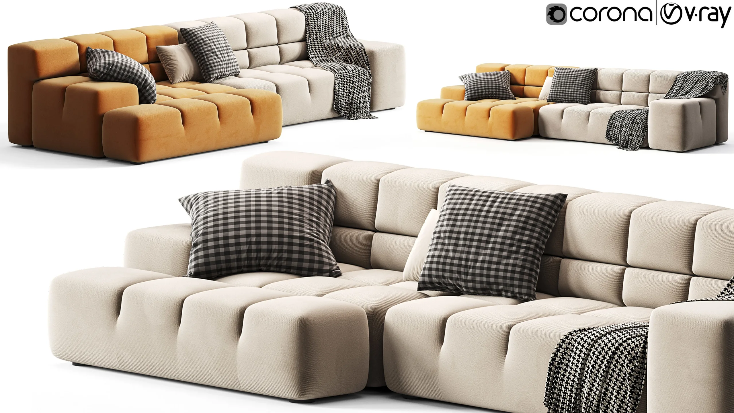 Furniture Essentials - Interior Models collection - 3Ds max - Corona - V-ray