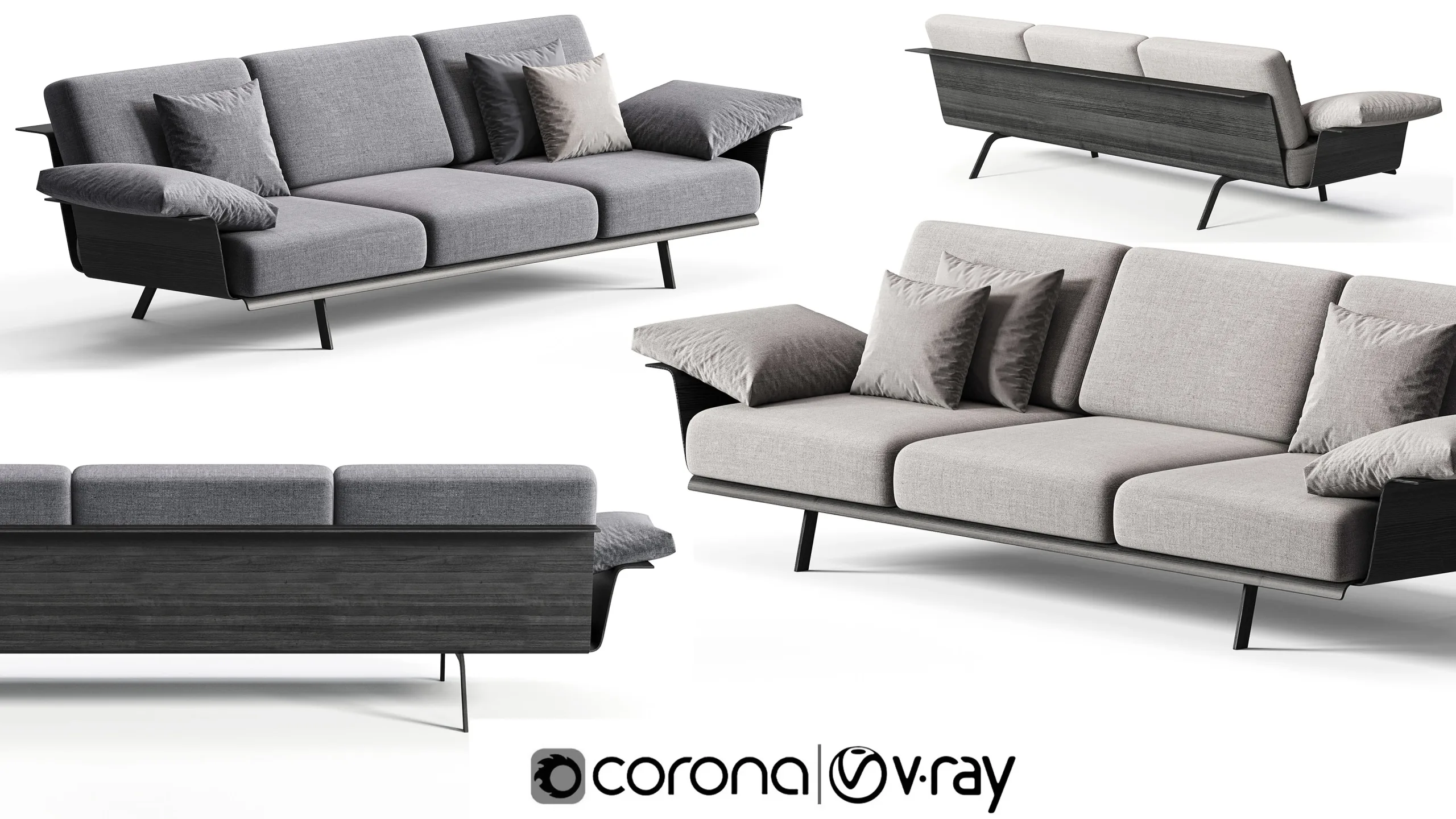Furniture Essentials - Interior Models collection - 3Ds max - Corona - V-ray