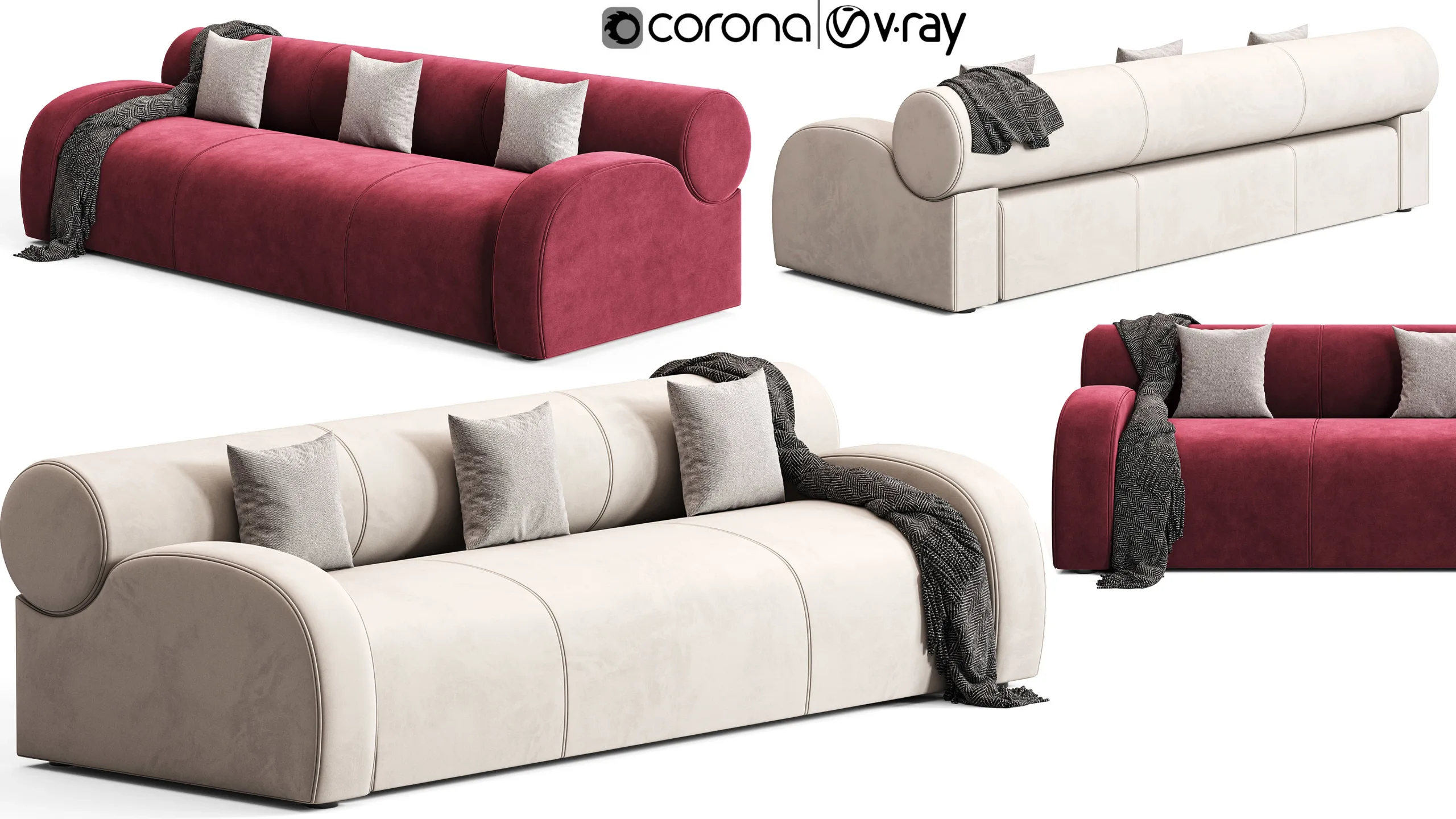 Furniture Essentials - Interior Models collection - 3Ds max - Corona - V-ray