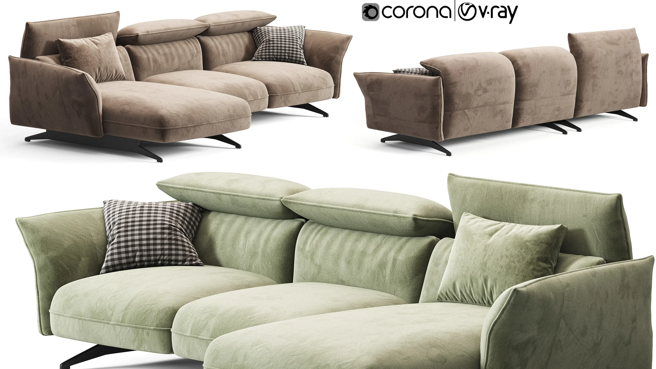 Furniture Essentials - Interior Models collection - 3Ds max - Corona - V-ray