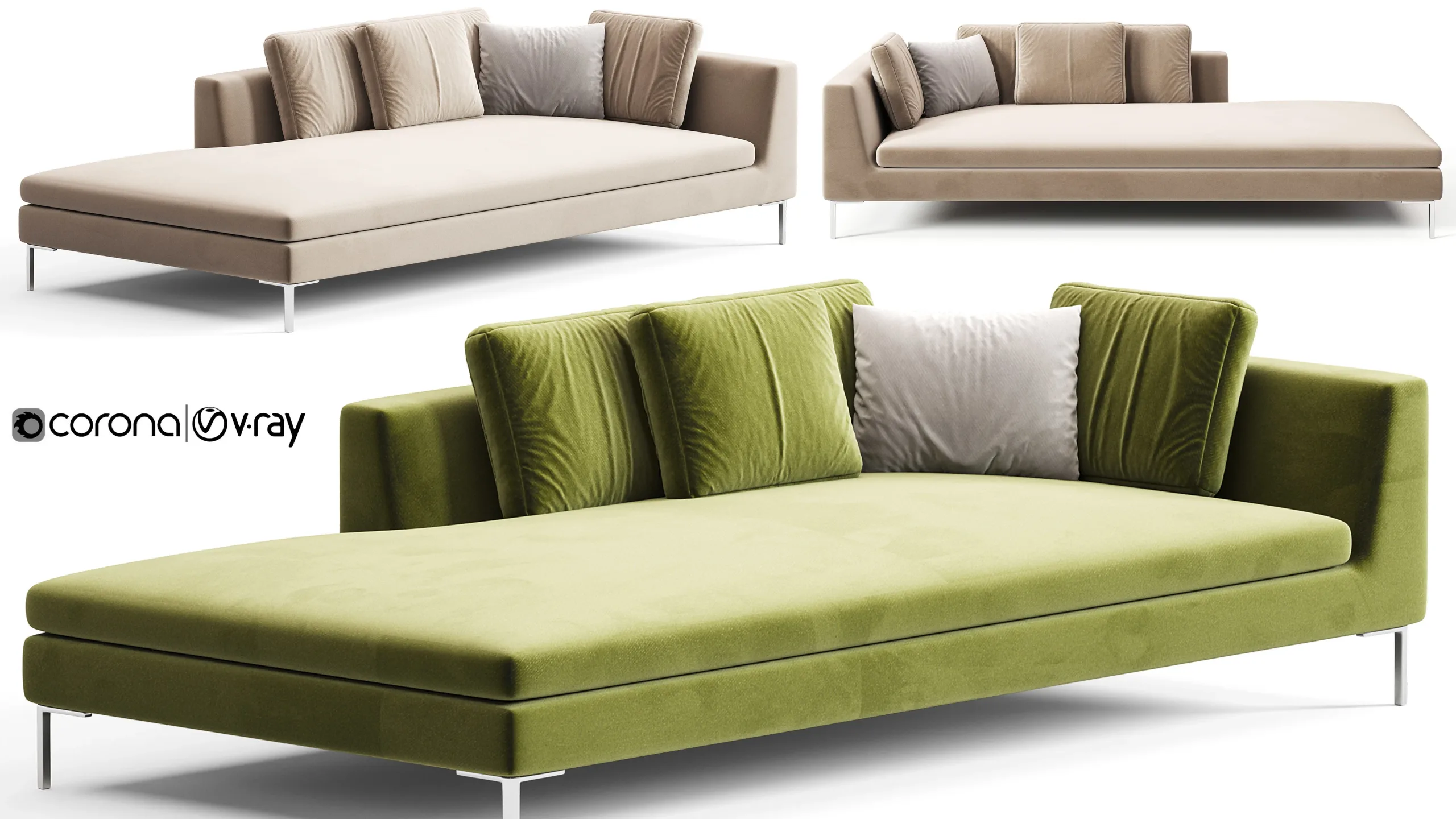 Furniture Essentials - Interior Models collection - 3Ds max - Corona - V-ray