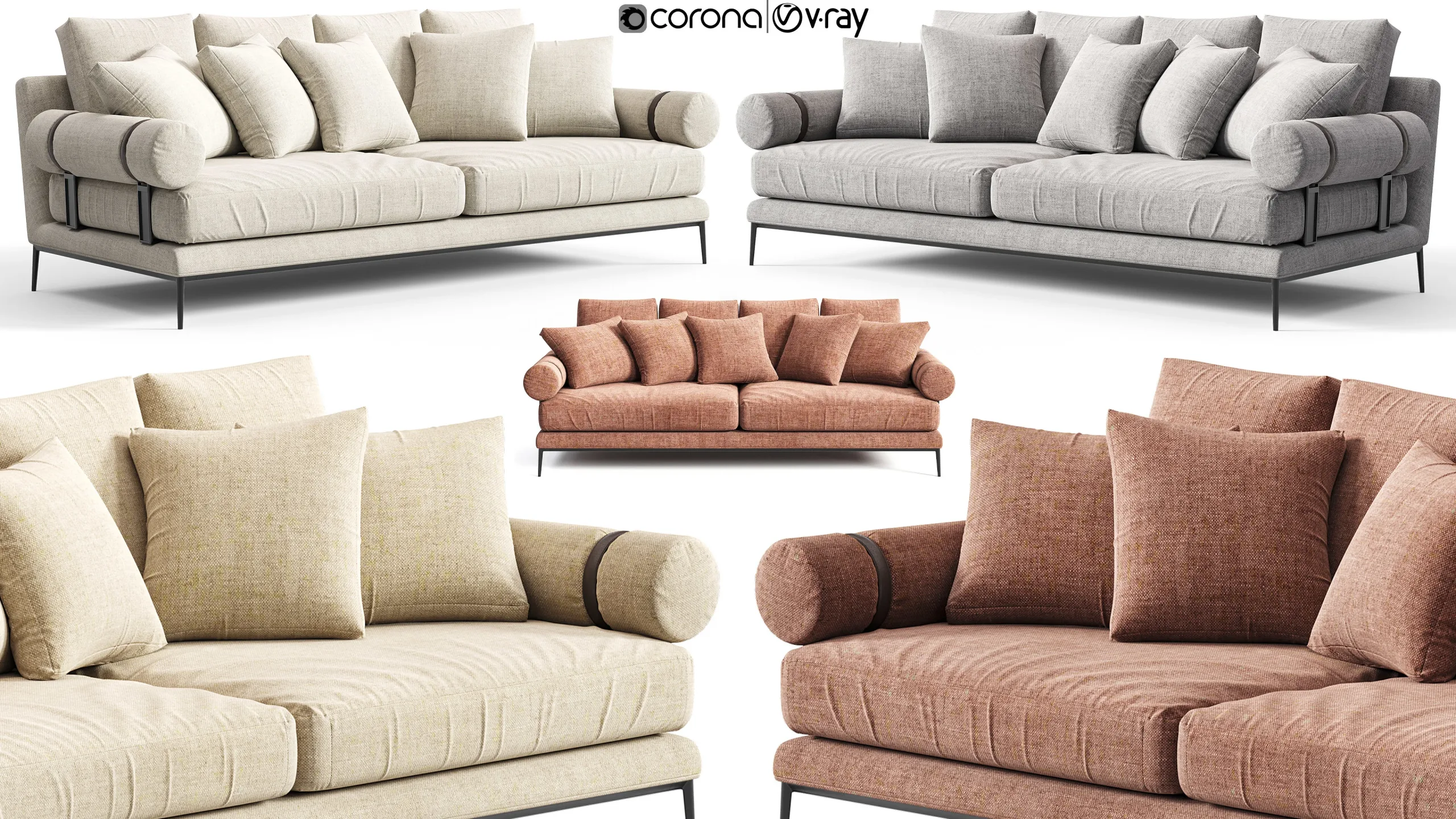 Furniture Essentials - Interior Models collection - 3Ds max - Corona - V-ray