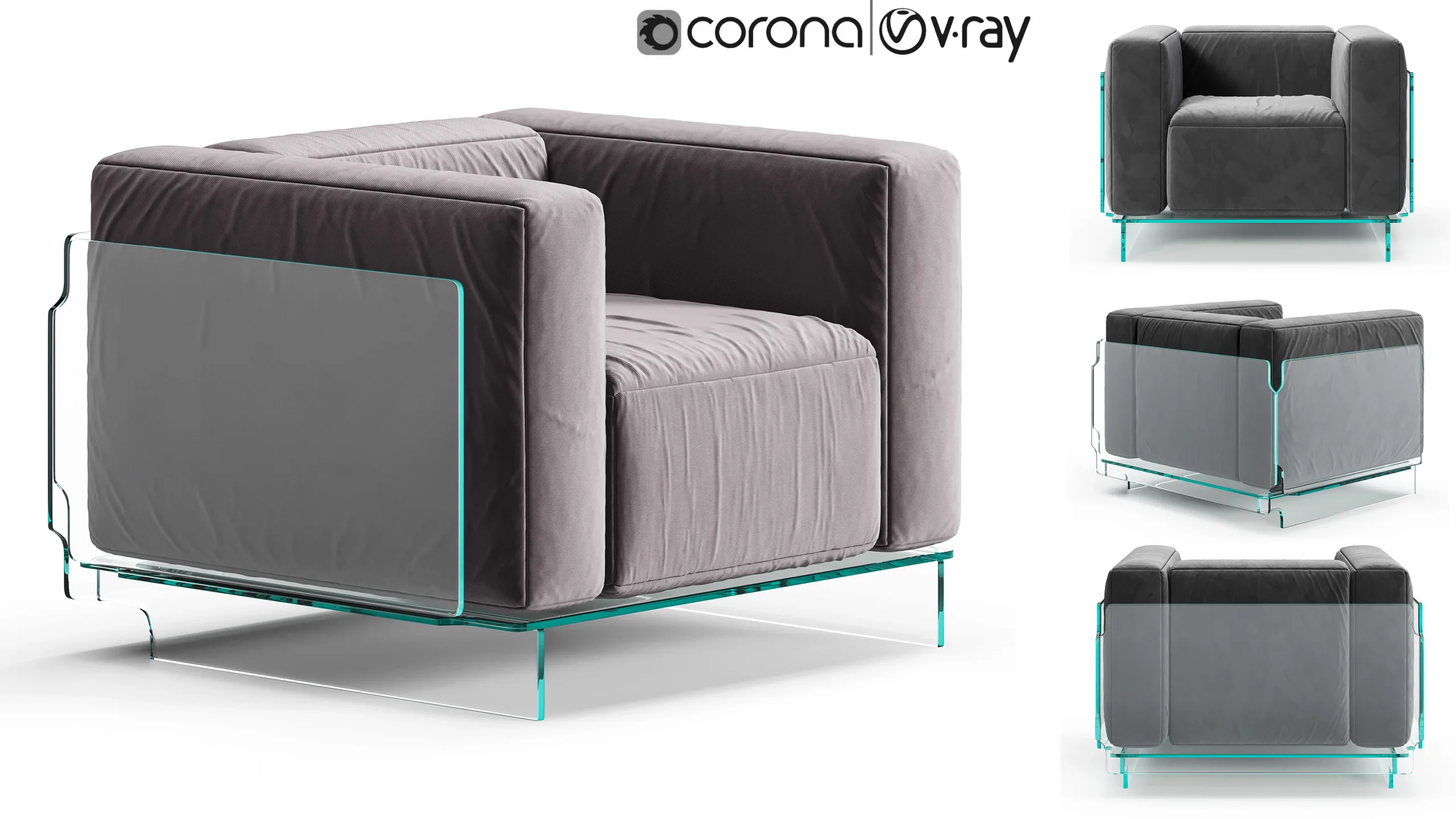 Furniture Essentials - Interior Models collection - 3Ds max - Corona - V-ray