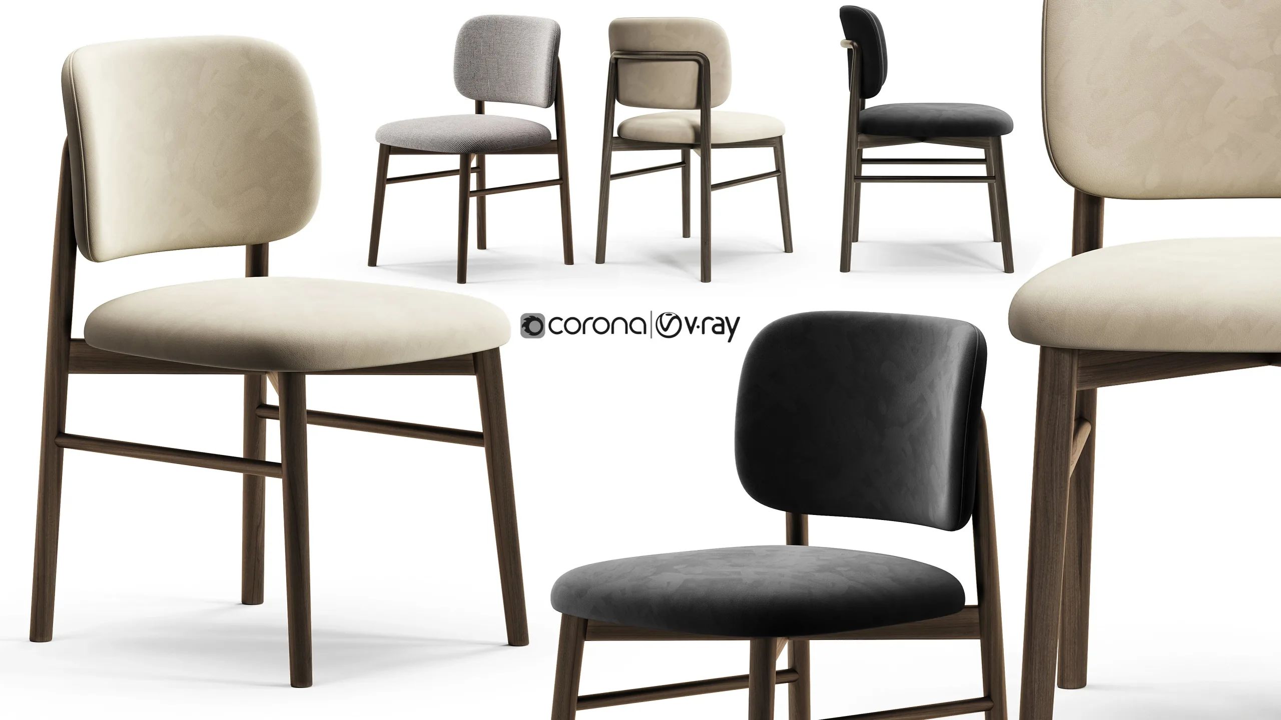 Furniture Essentials - Interior Models collection - 3Ds max - Corona - V-ray