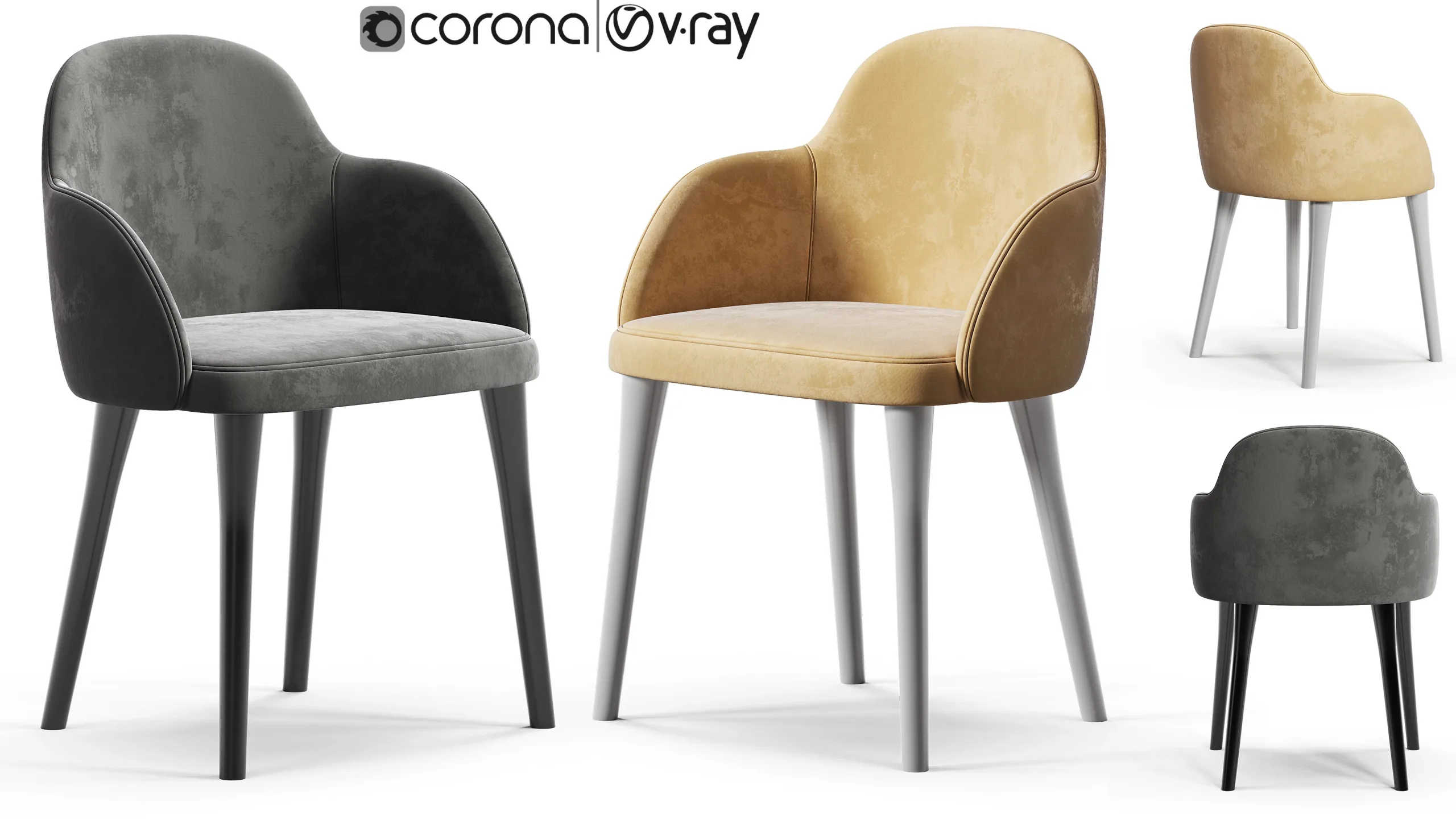 Furniture Essentials - Interior Models collection - 3Ds max - Corona - V-ray