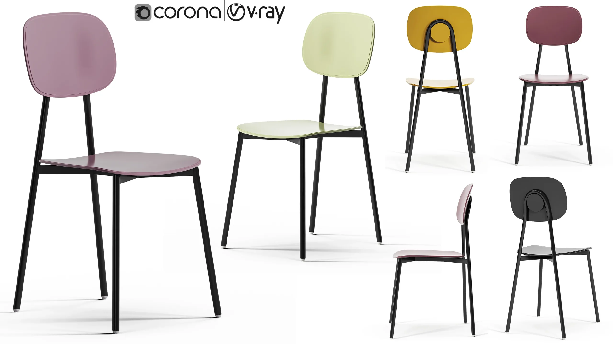 Furniture Essentials - Interior Models collection - 3Ds max - Corona - V-ray