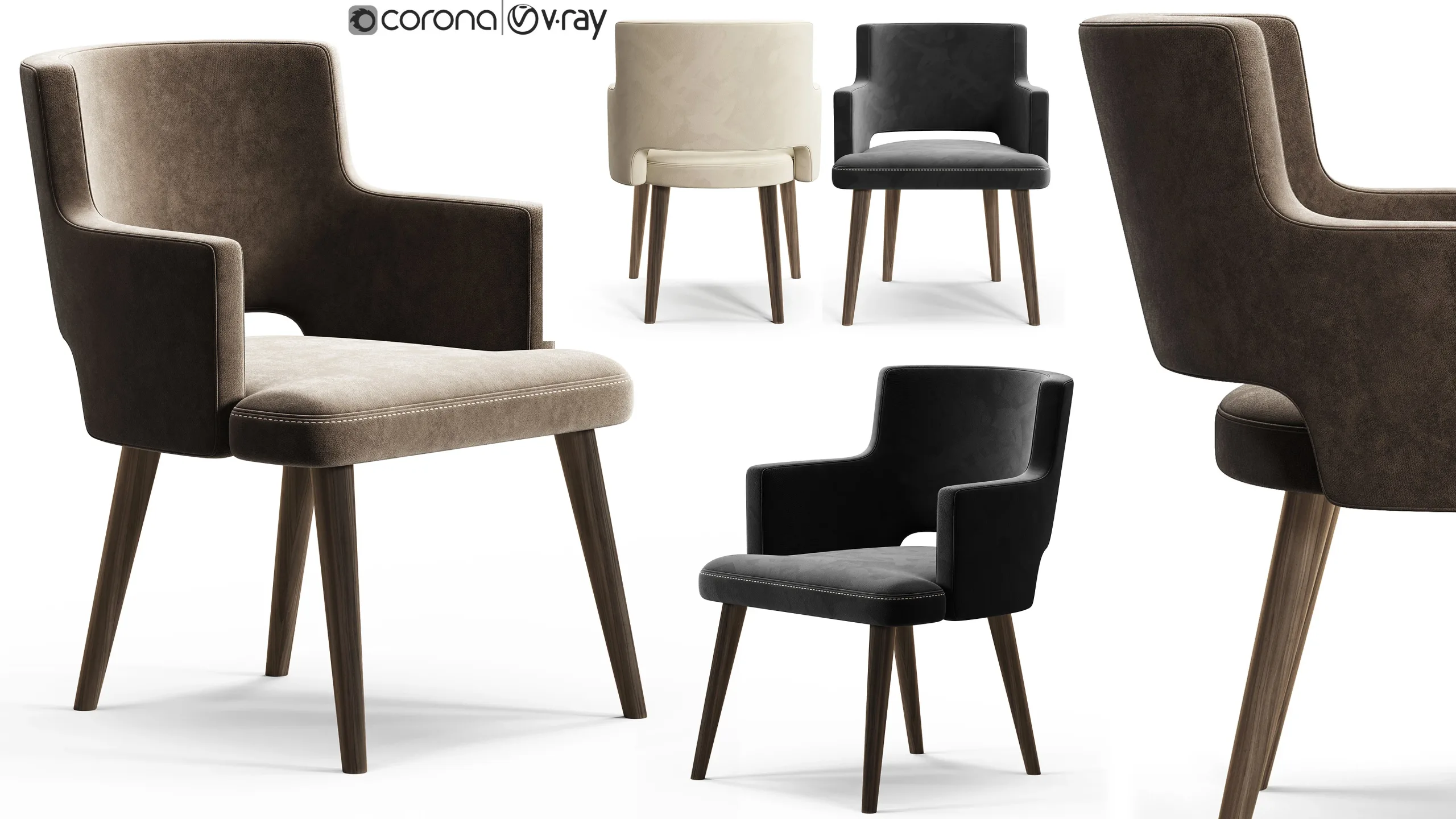Furniture Essentials - Interior Models collection - 3Ds max - Corona - V-ray