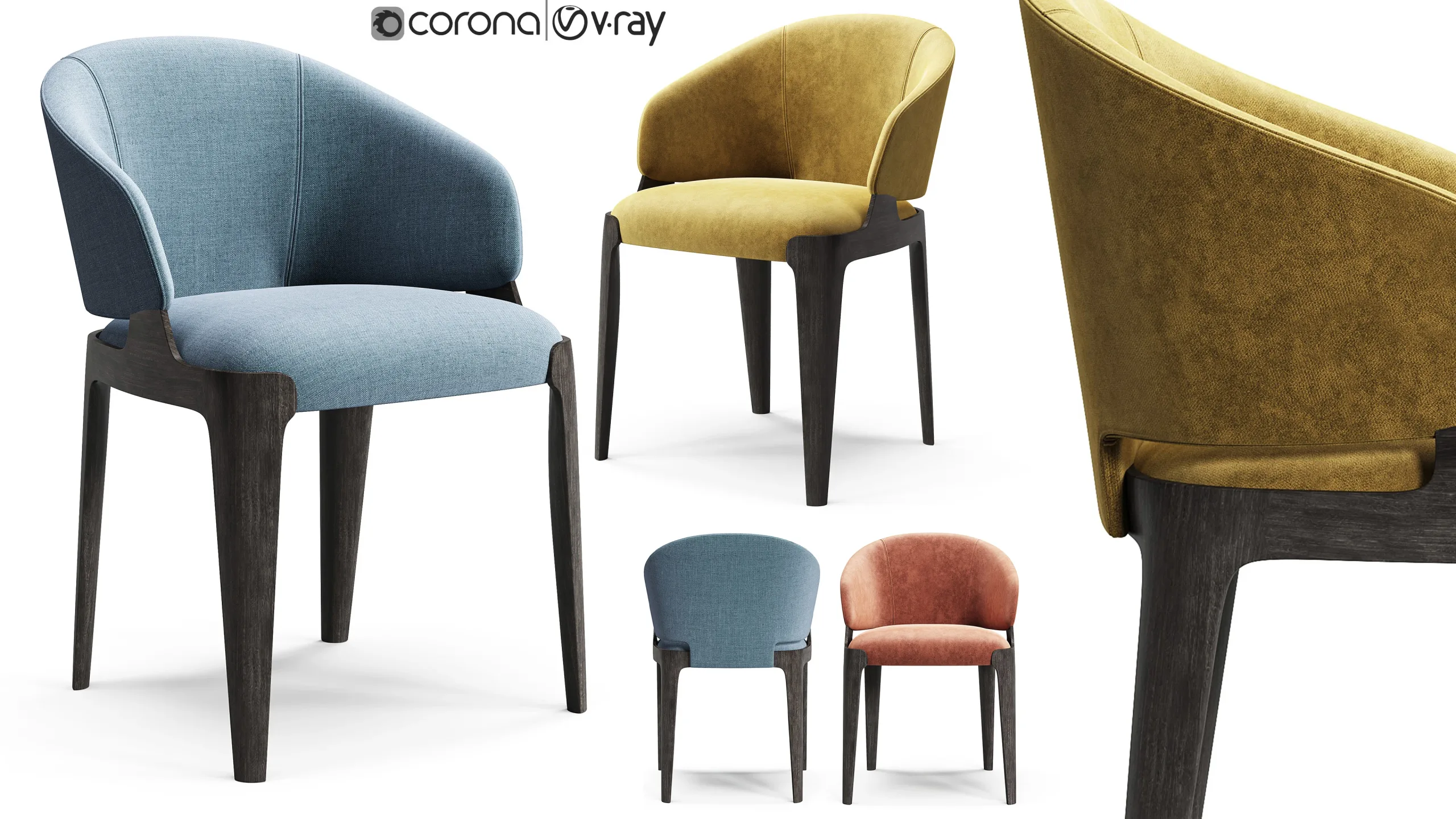 Furniture Essentials - Interior Models collection - 3Ds max - Corona - V-ray