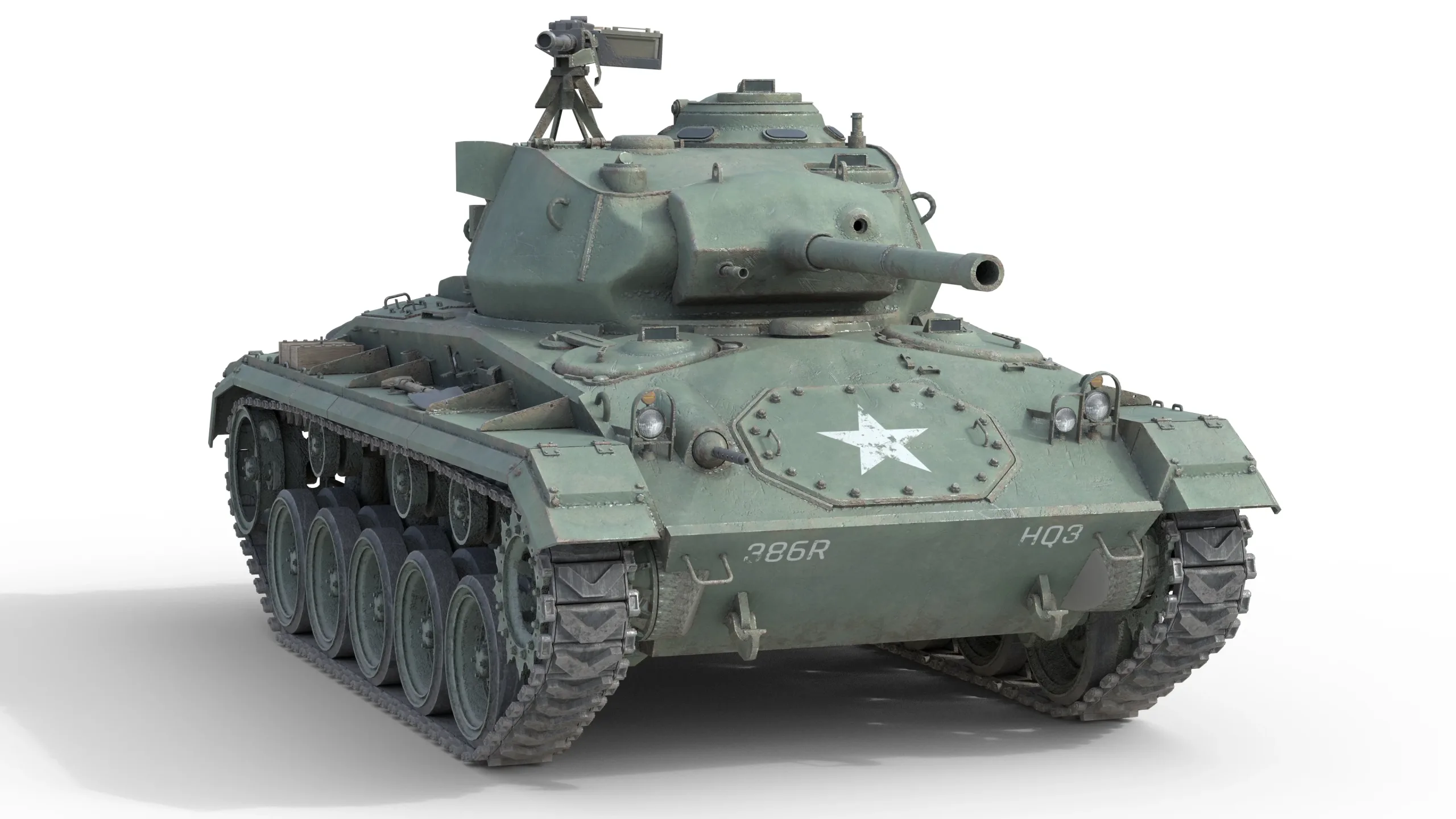 M24 Chaffee American Light Tank