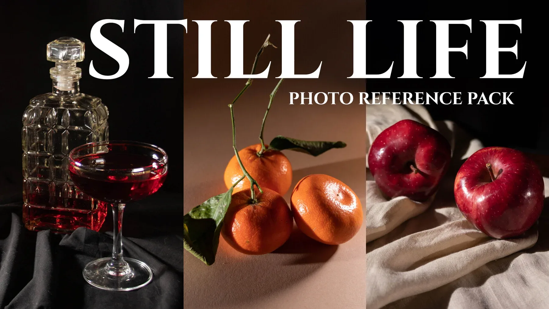 Still Life vol.1 - Reference Photo Pack For Artists 230 JPEGs noAI
