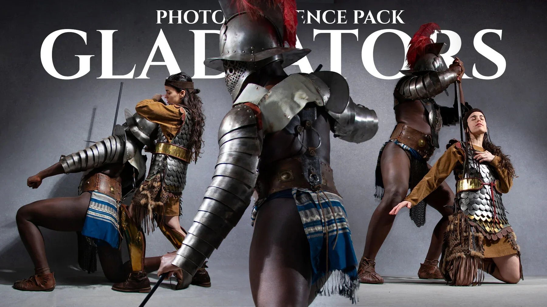 Gladiators - Reference Photo Pack For Artists 323 JPEGs noAI