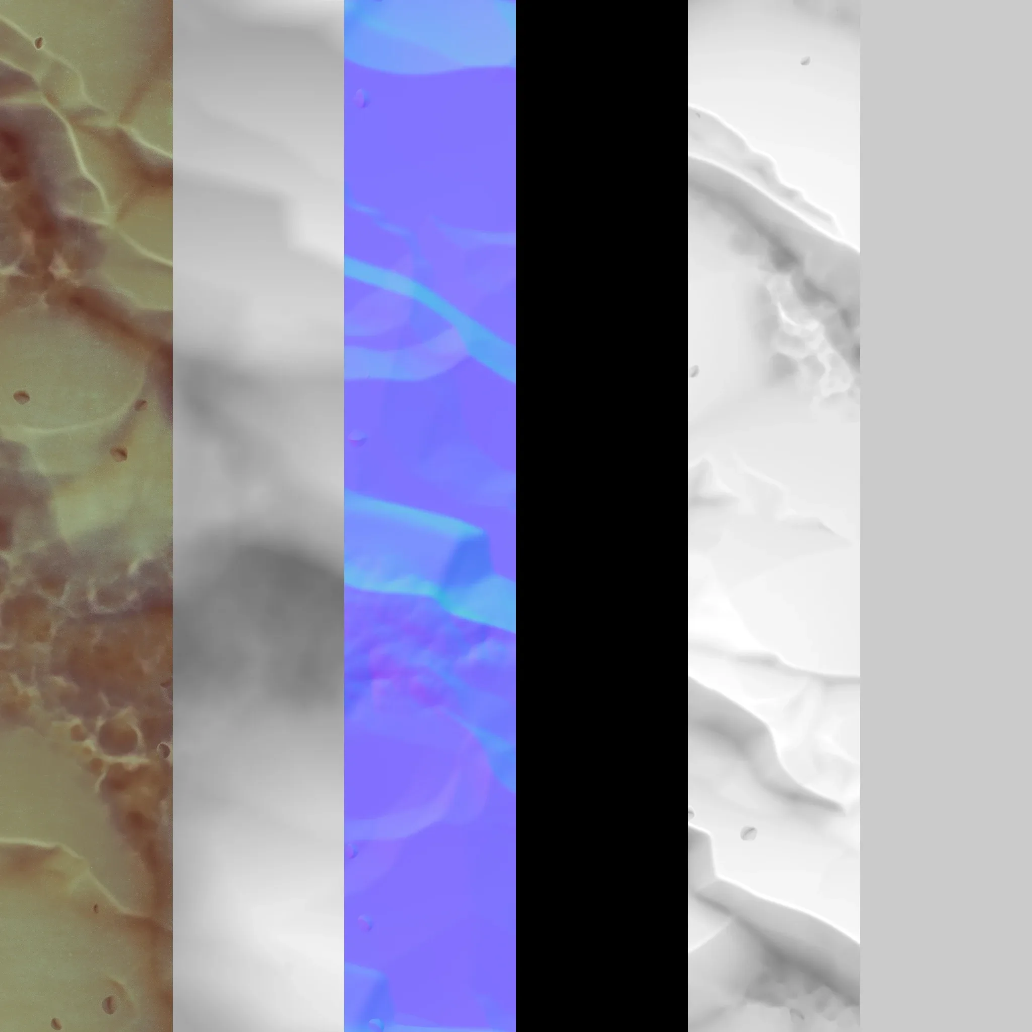 Stylized Rock Material [Substance 3D designer]