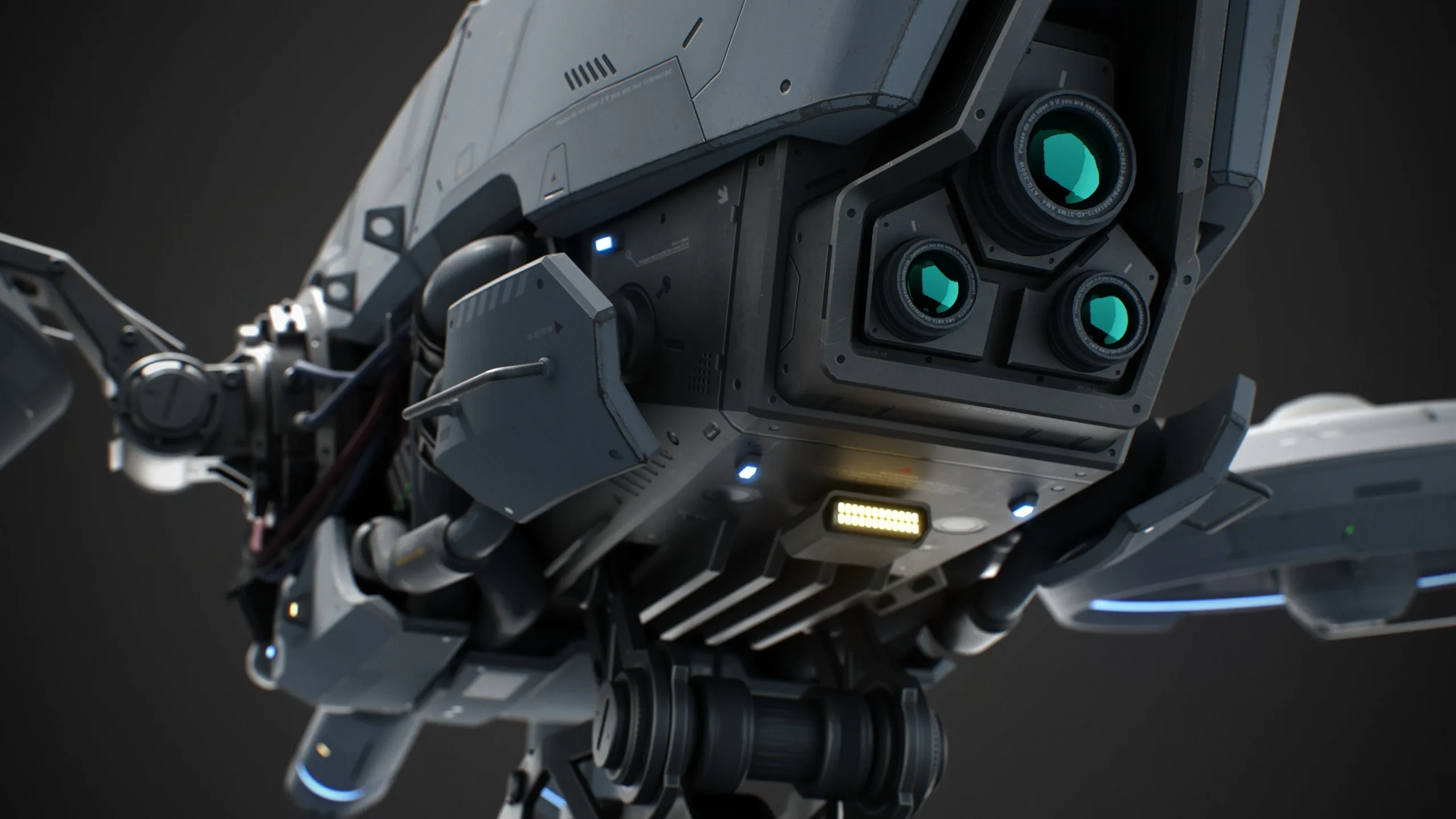 Sci-Fi Vehicle Series-Drone 02-PBR