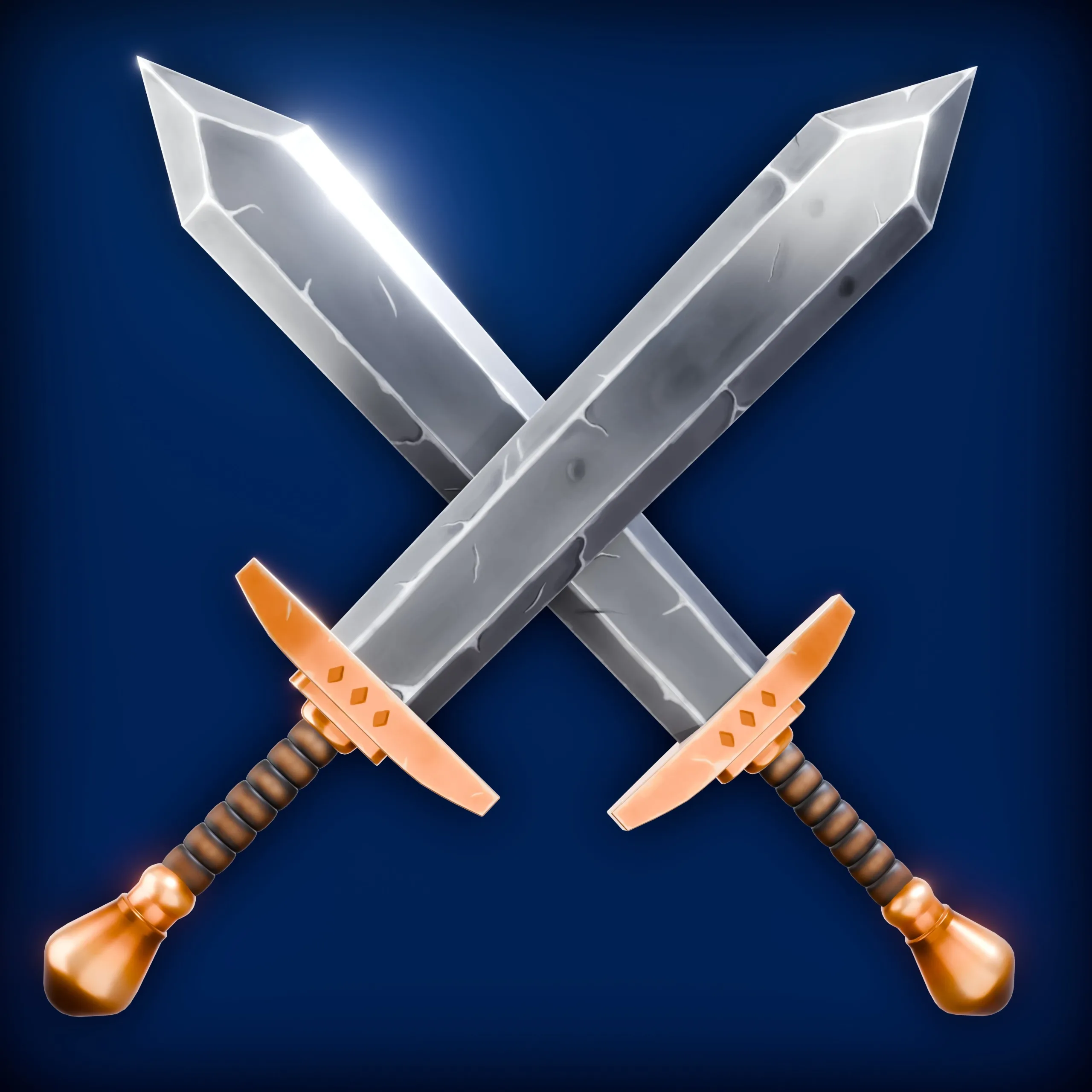 Stylized Hand Painted Sword ⚔️