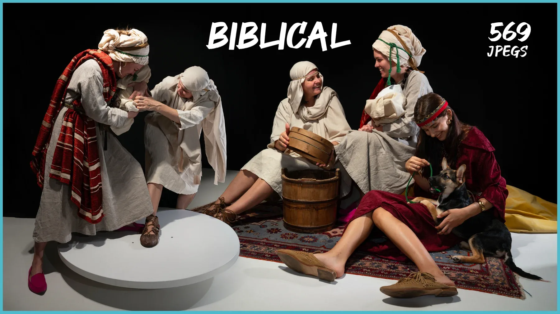 BIBLICAL - Reference Photo Pack For Artists 506 JPEGs noAI
