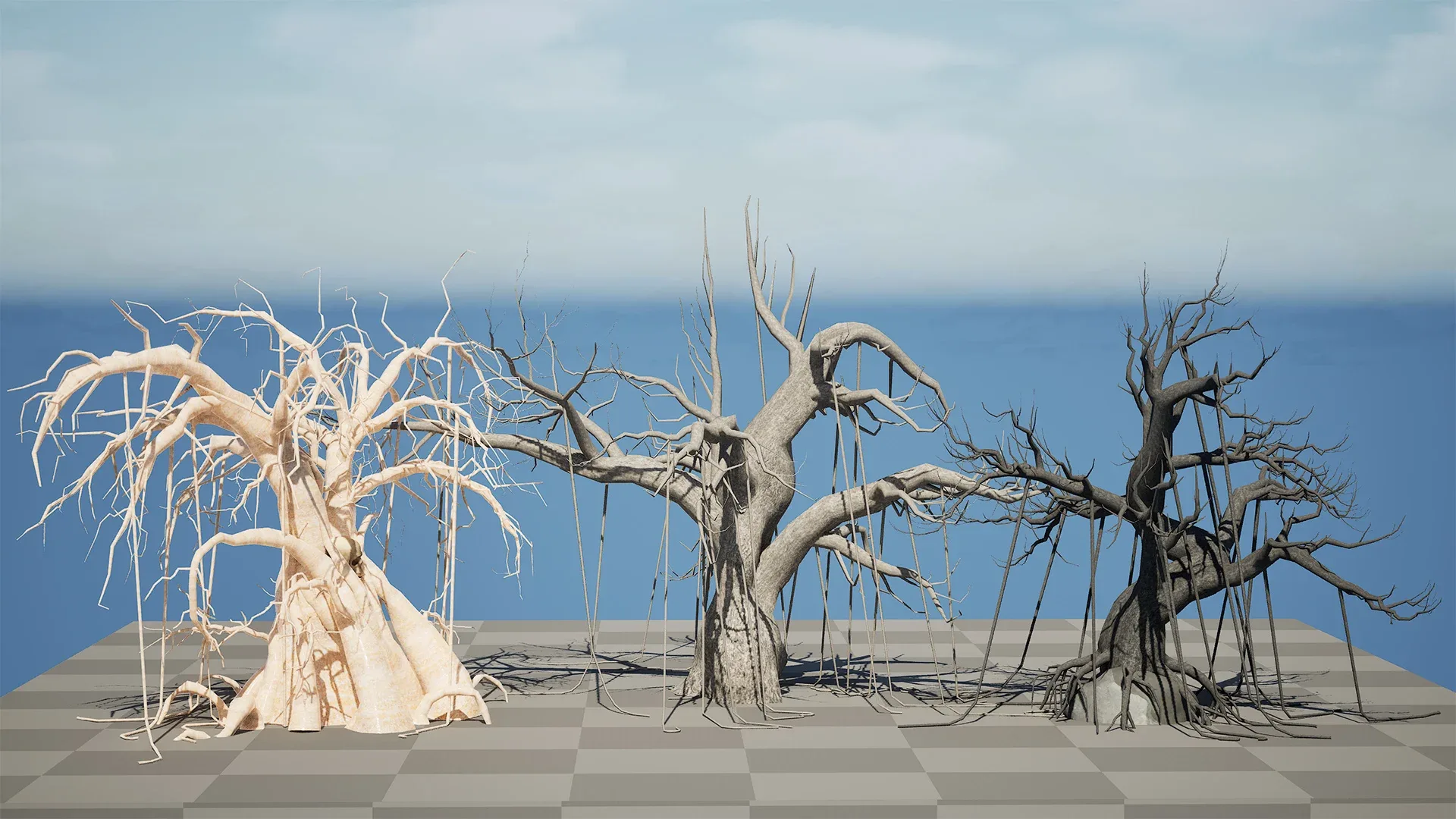 Creepy Trees 3D model
