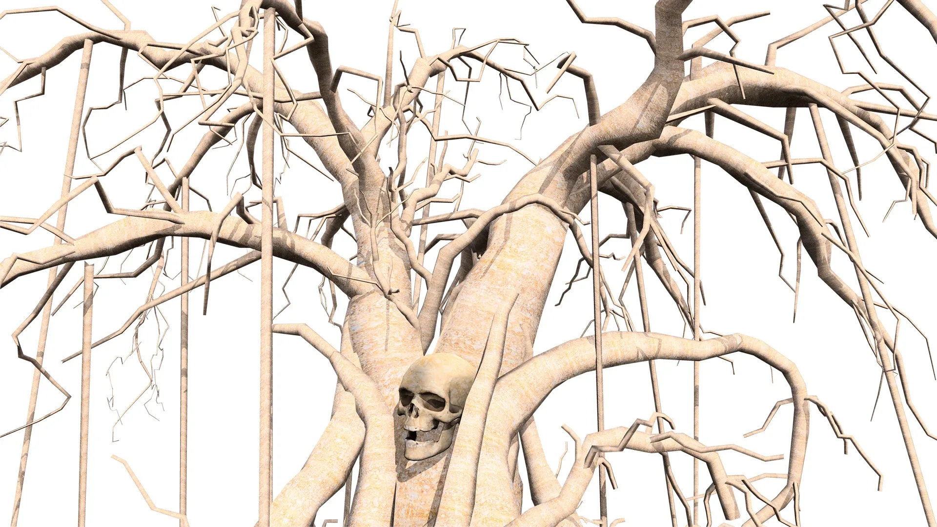 Creepy Trees 3D model