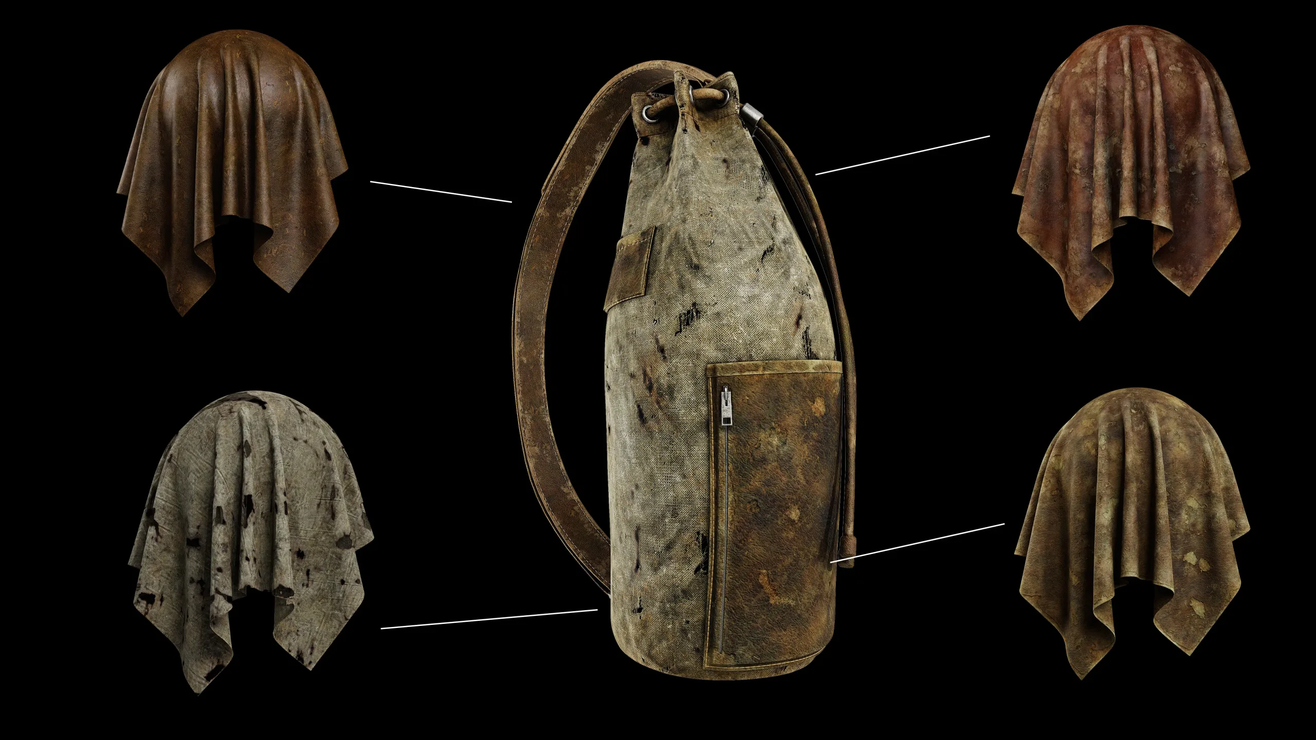 Fabric Signature Smart Materials Substance 3d painter