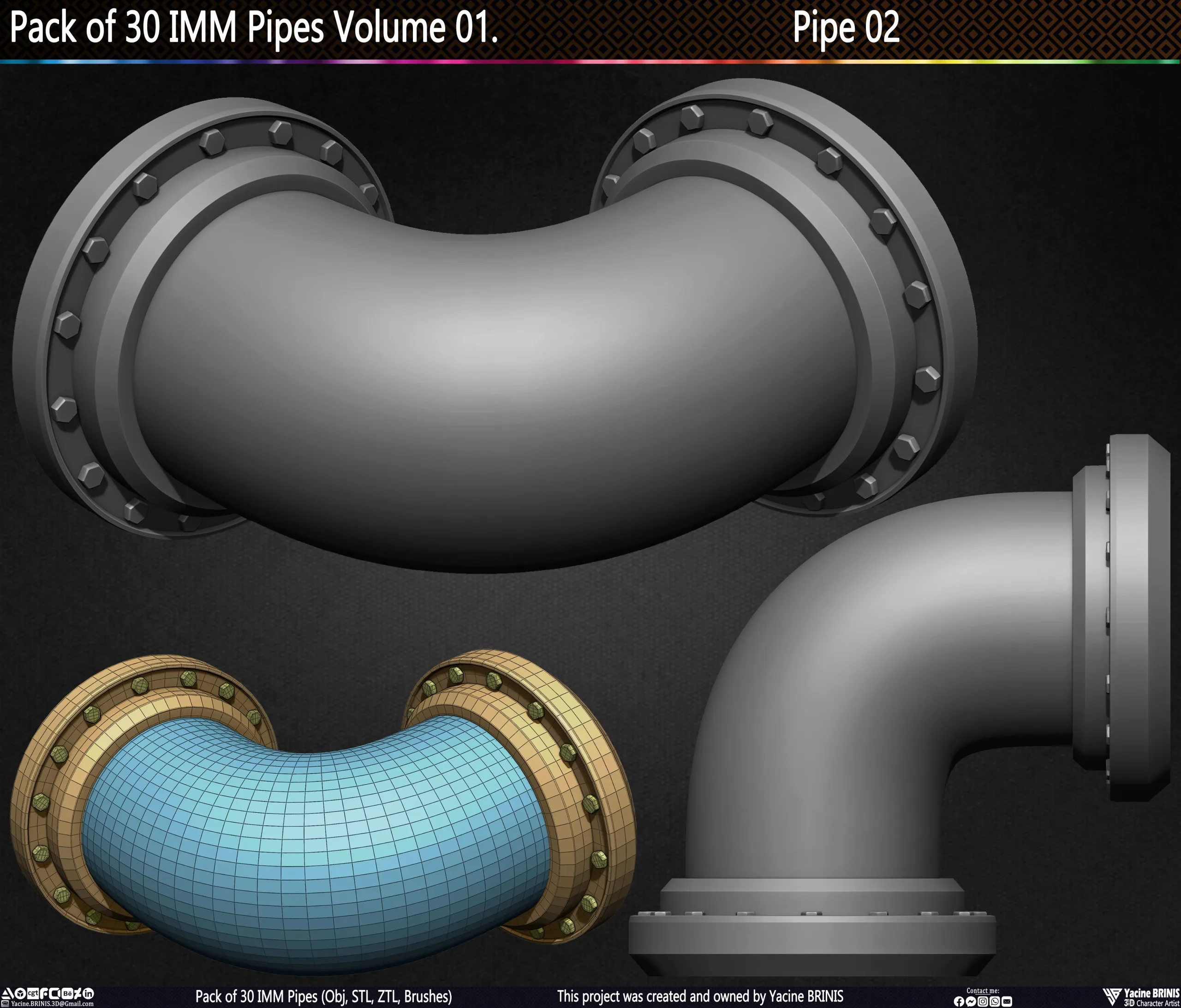 Pack of 30 IMM Pipes Volume 01