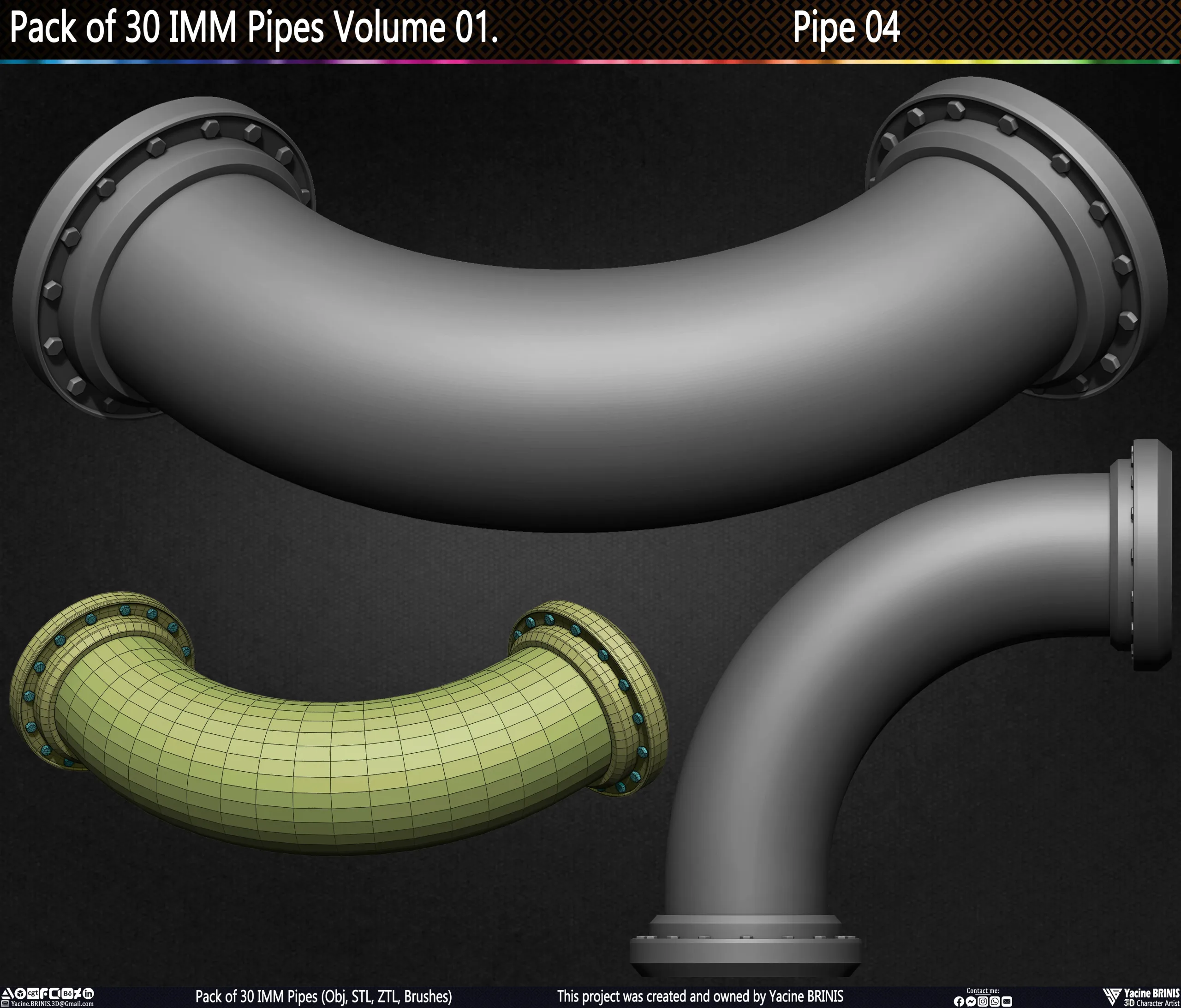 Pack of 30 IMM Pipes Volume 01