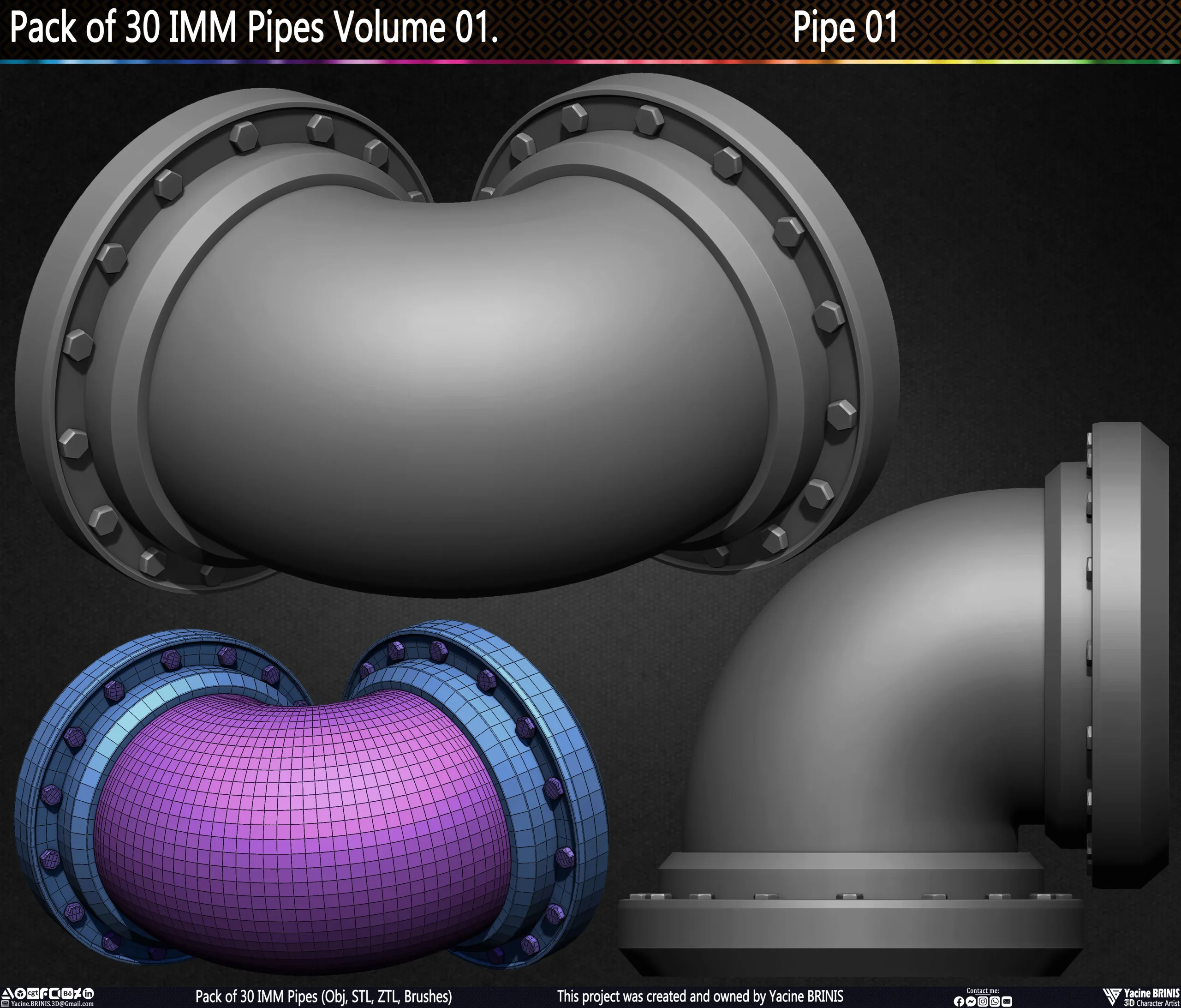 Pack of 30 IMM Pipes Volume 01