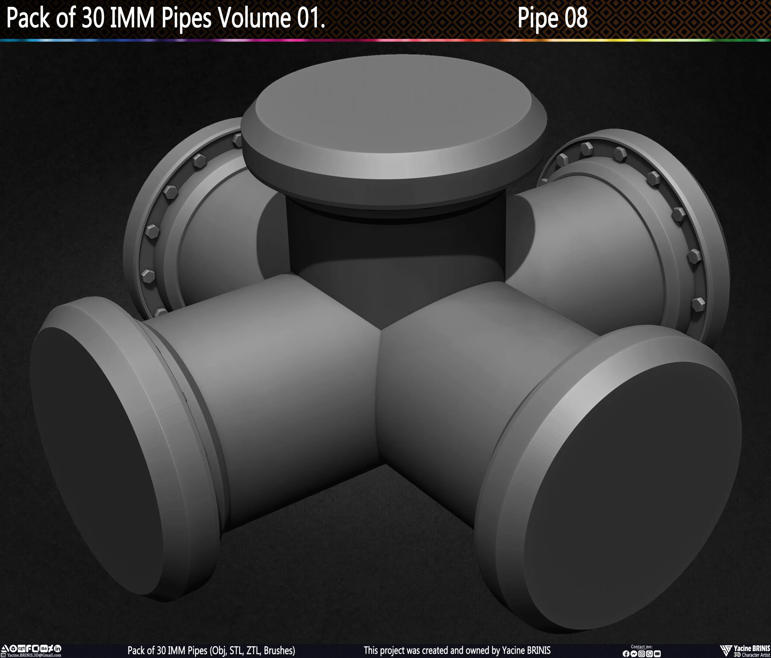 Pack of 30 IMM Pipes Volume 01