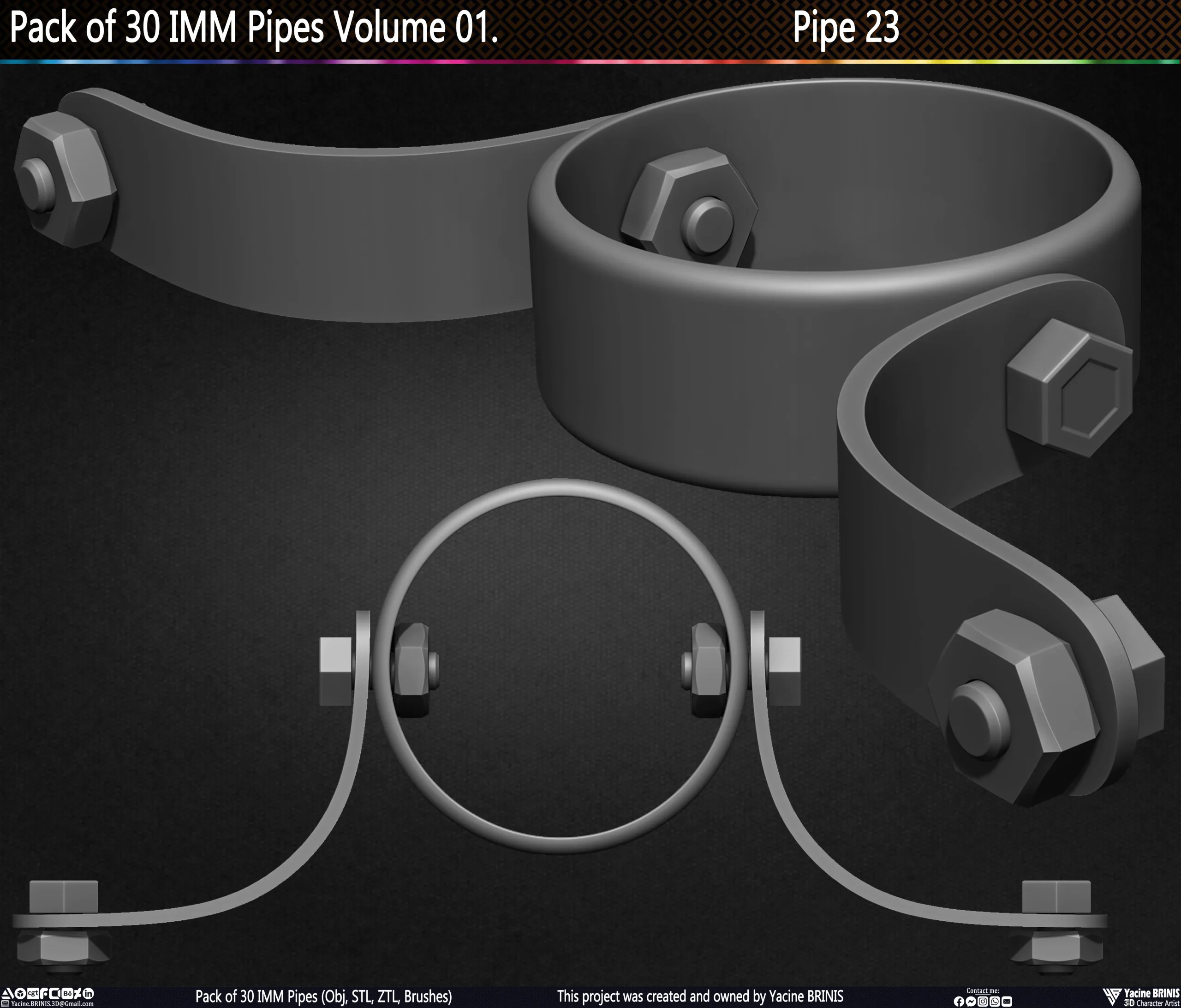 Pack of 30 IMM Pipes Volume 01