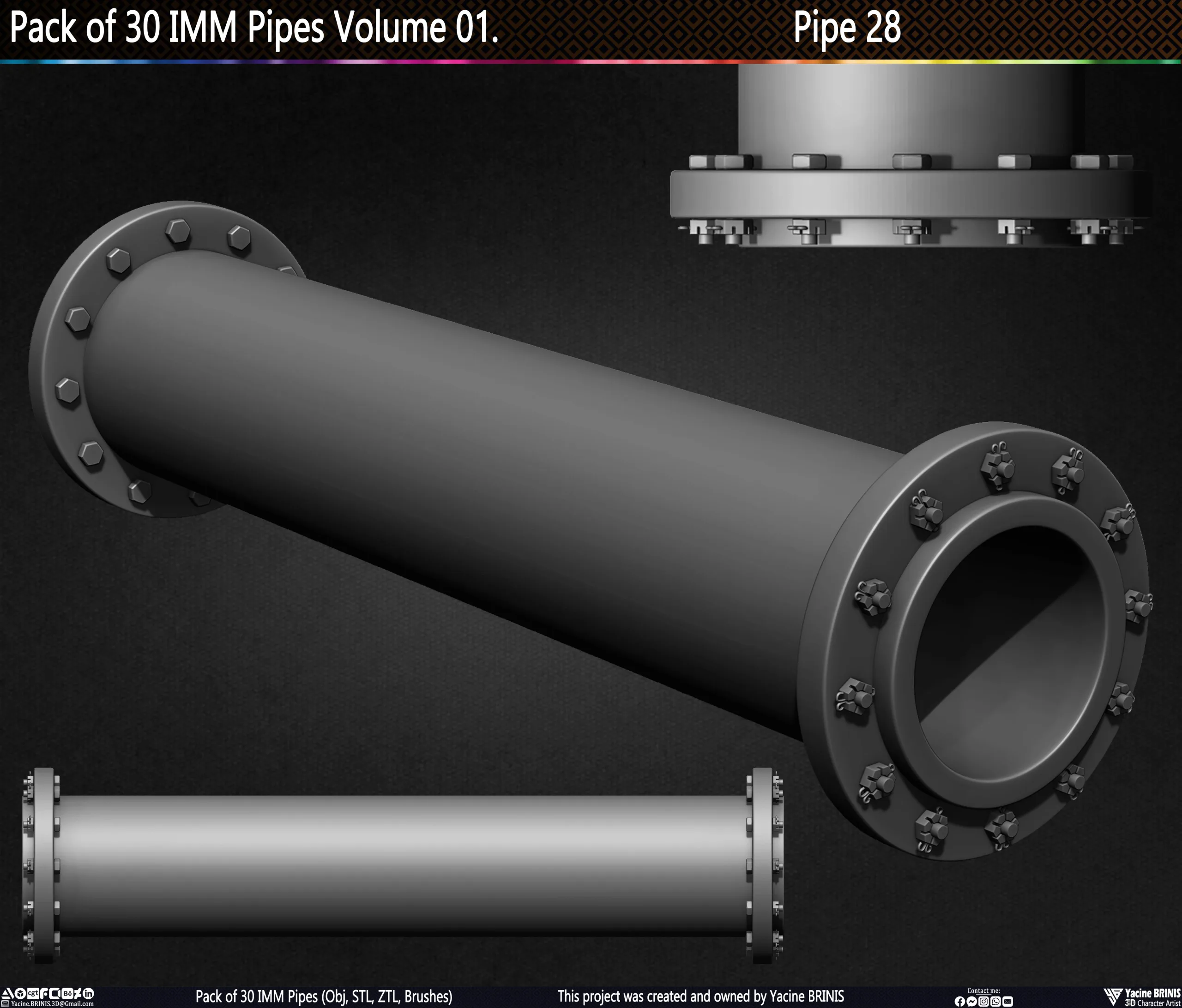 Pack of 30 IMM Pipes Volume 01