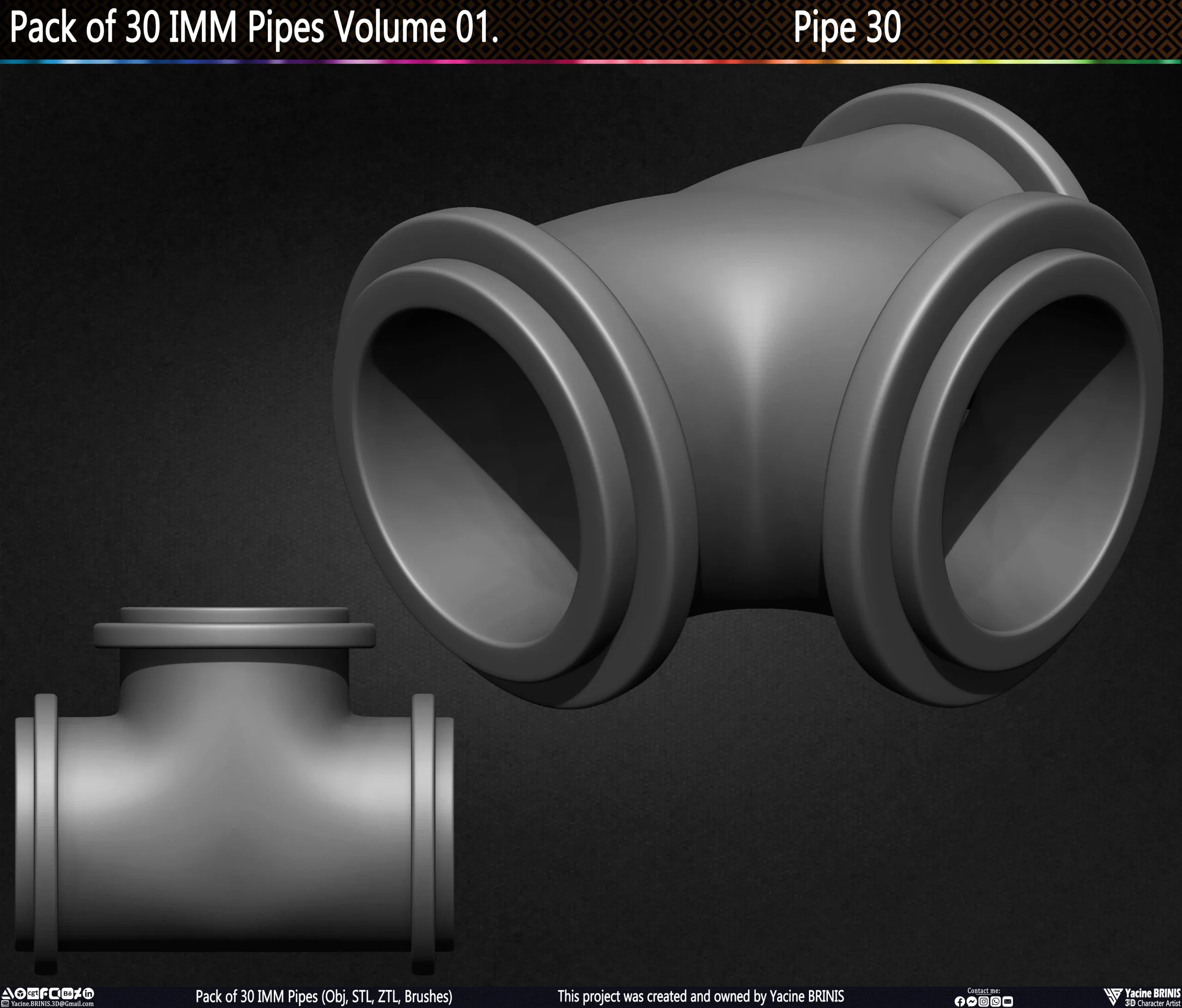 Pack of 30 IMM Pipes Volume 01