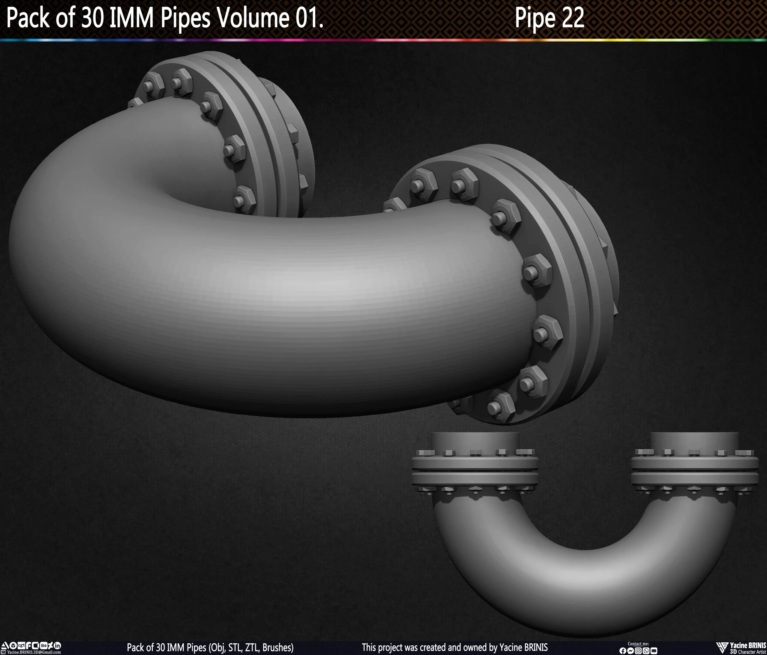 Pack of 30 IMM Pipes Volume 01