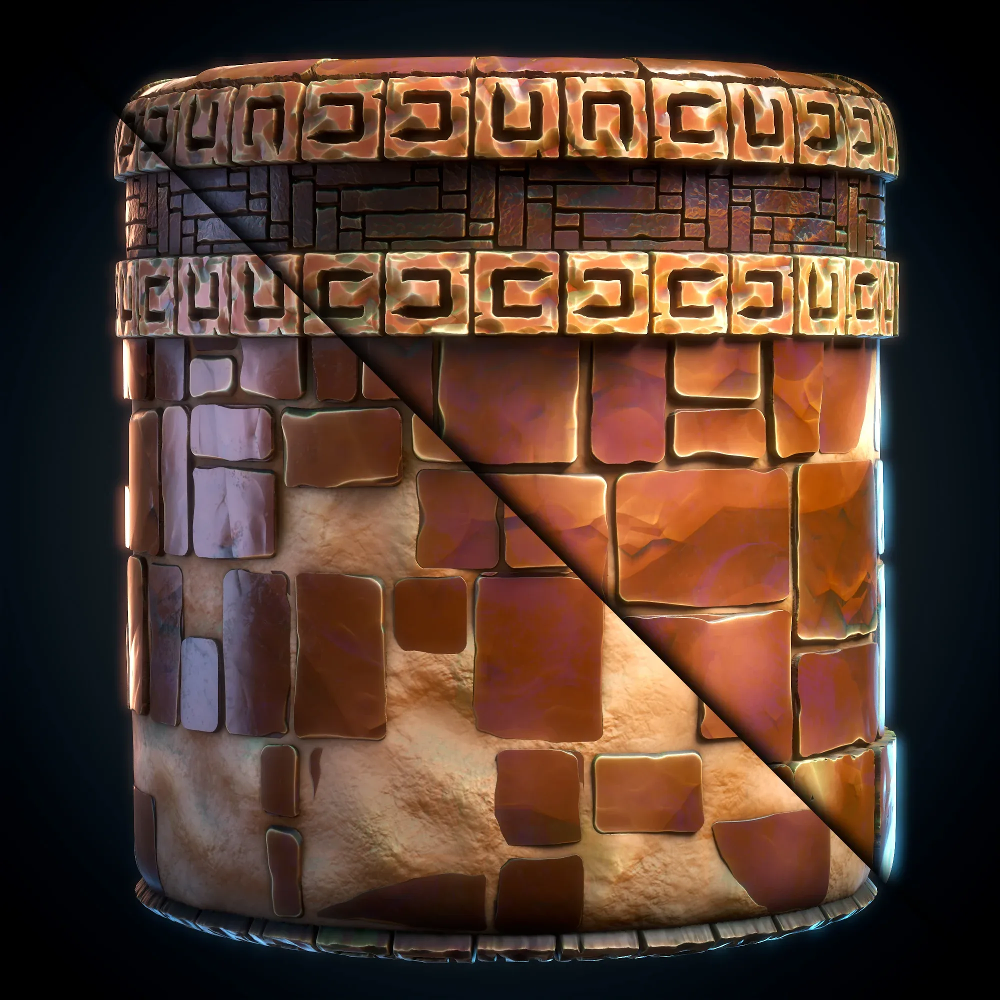 Wall (trim Sheet) - Vol 06 - SBS & SBsar & Maps