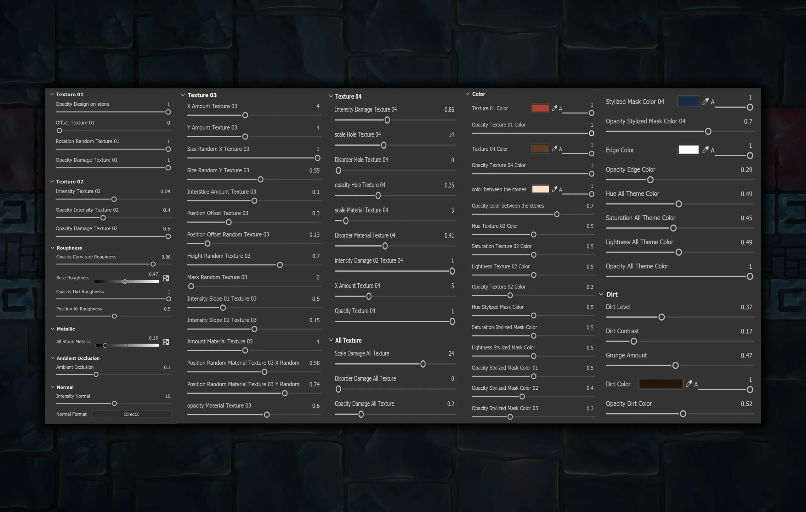 Wall (trim Sheet) - Vol 06 - SBS & SBsar & Maps