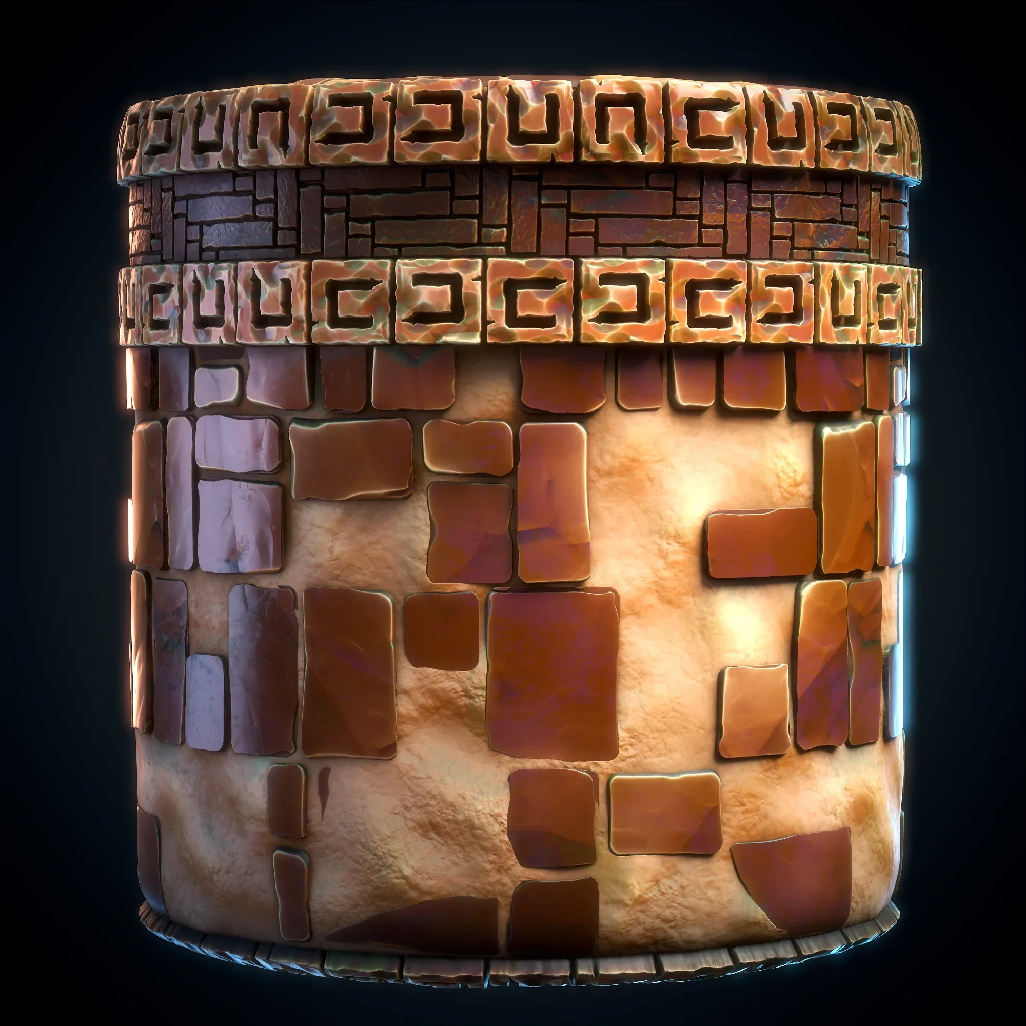 Wall (trim Sheet) - Vol 06 - SBS & SBsar & Maps